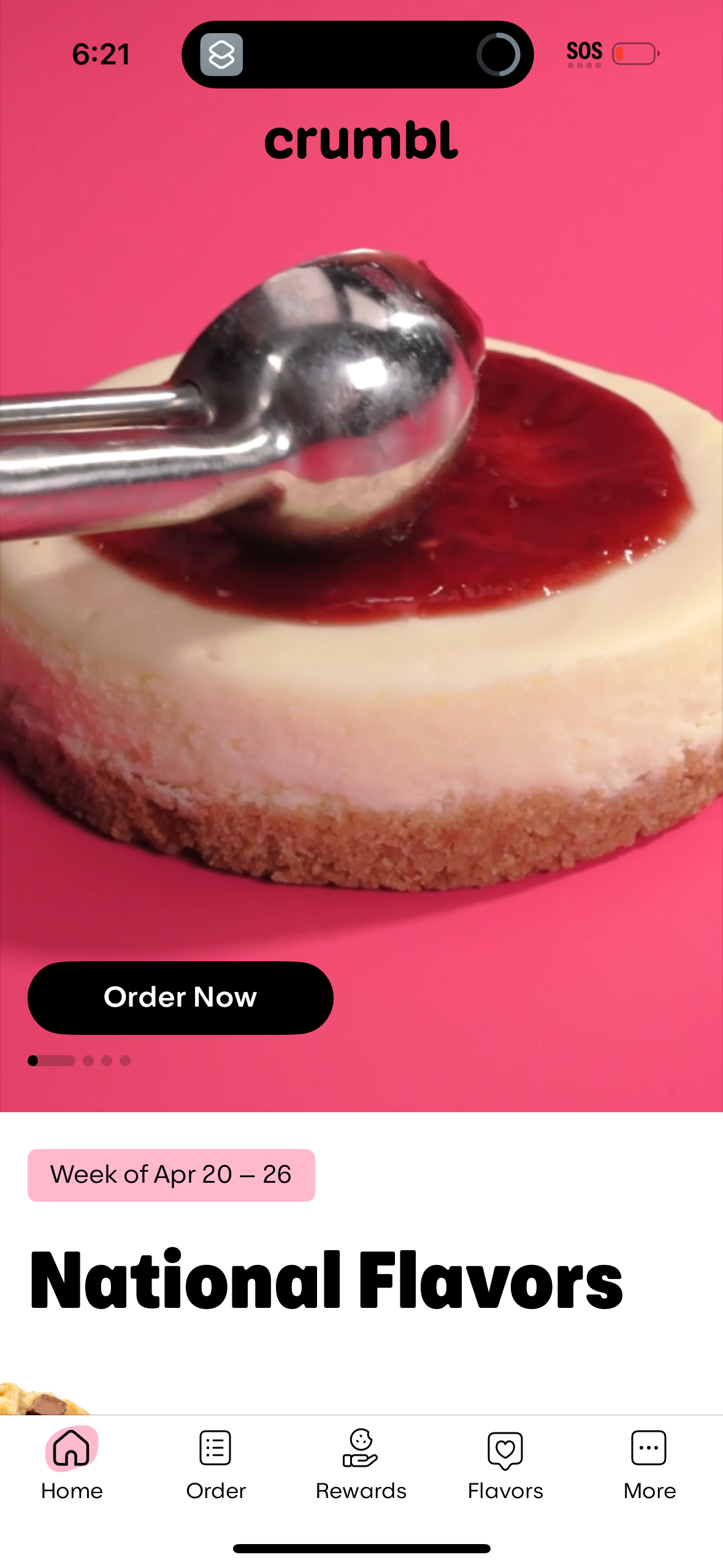 crumbl app screenshot 3