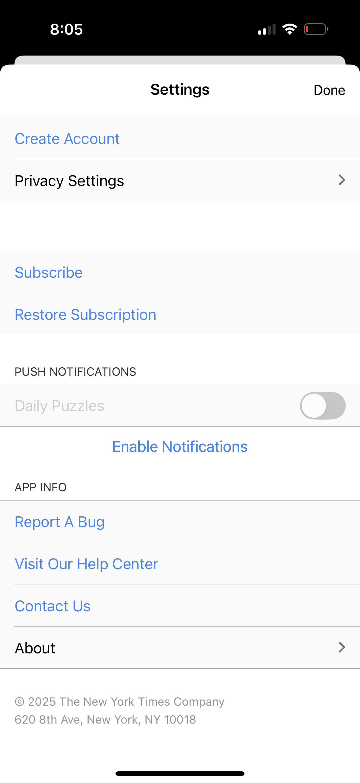 nyt-games app screenshot 63