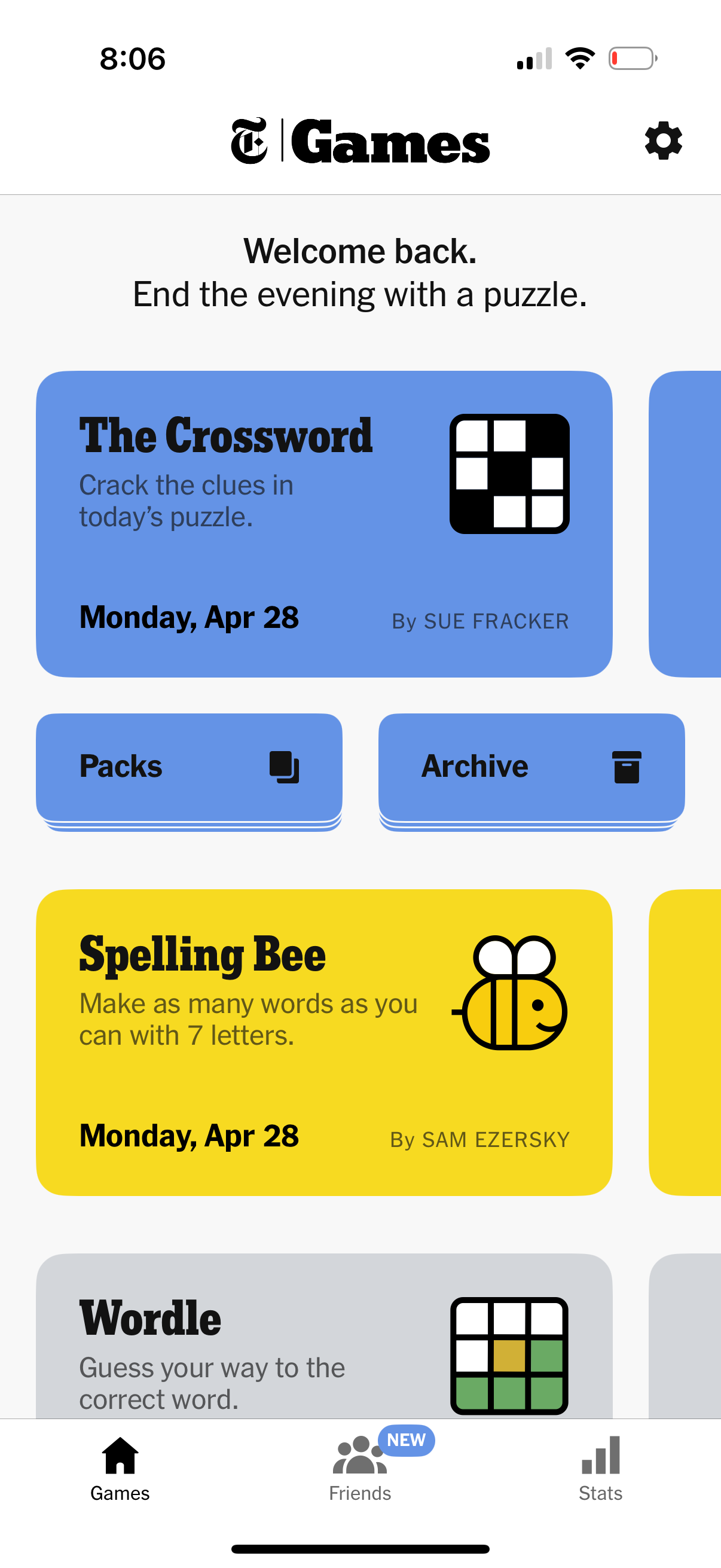 nyt-games app screenshot 54