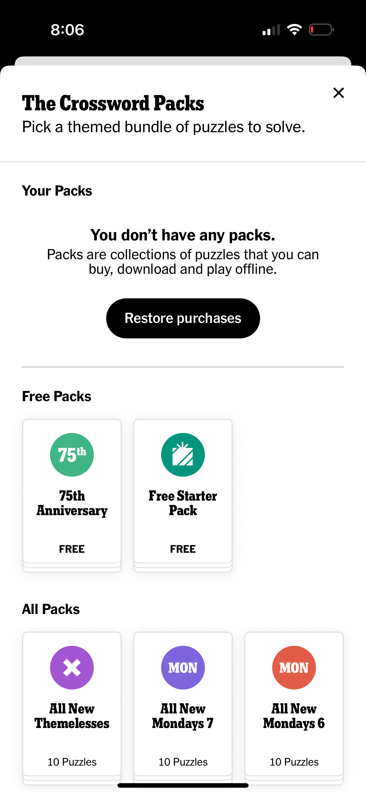 nyt-games app screenshot 49