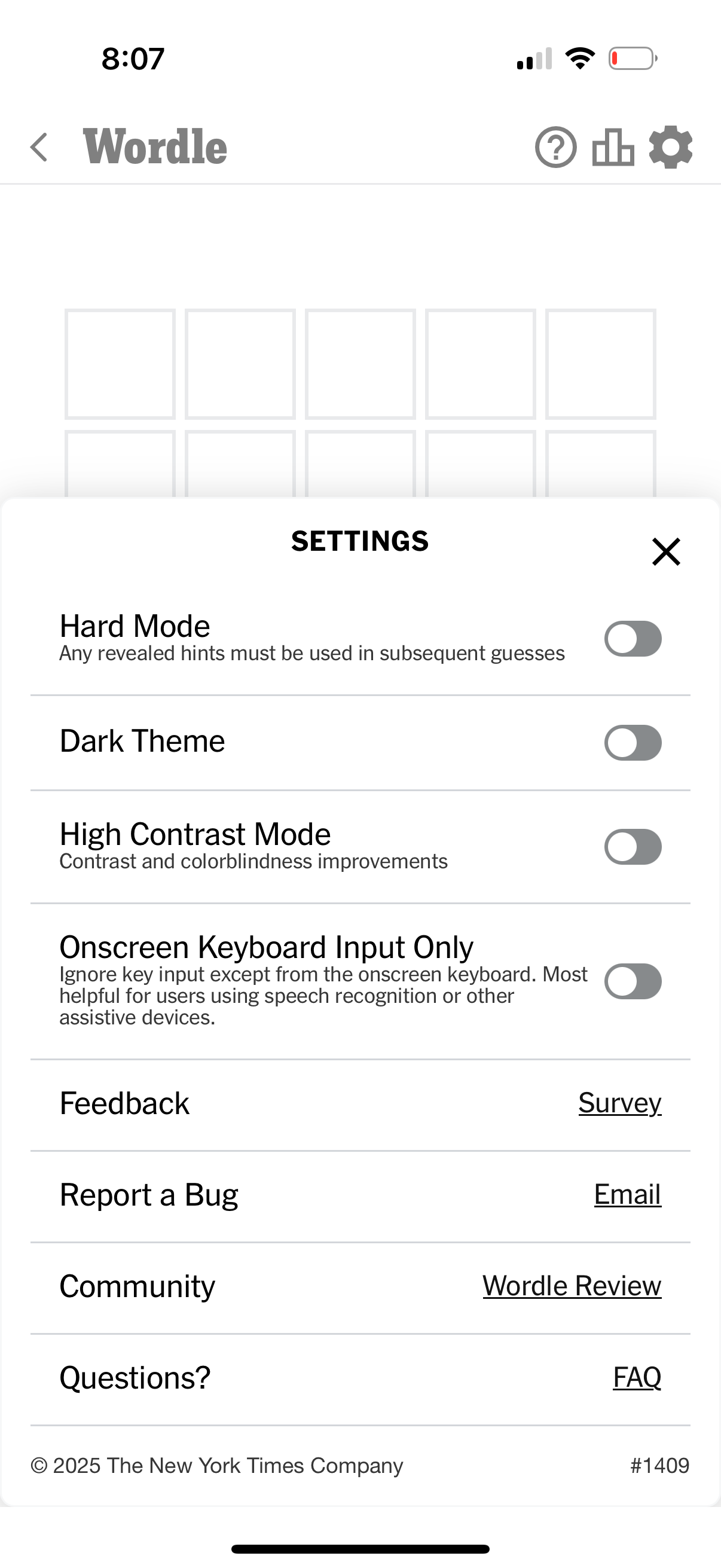 nyt-games app screenshot 40