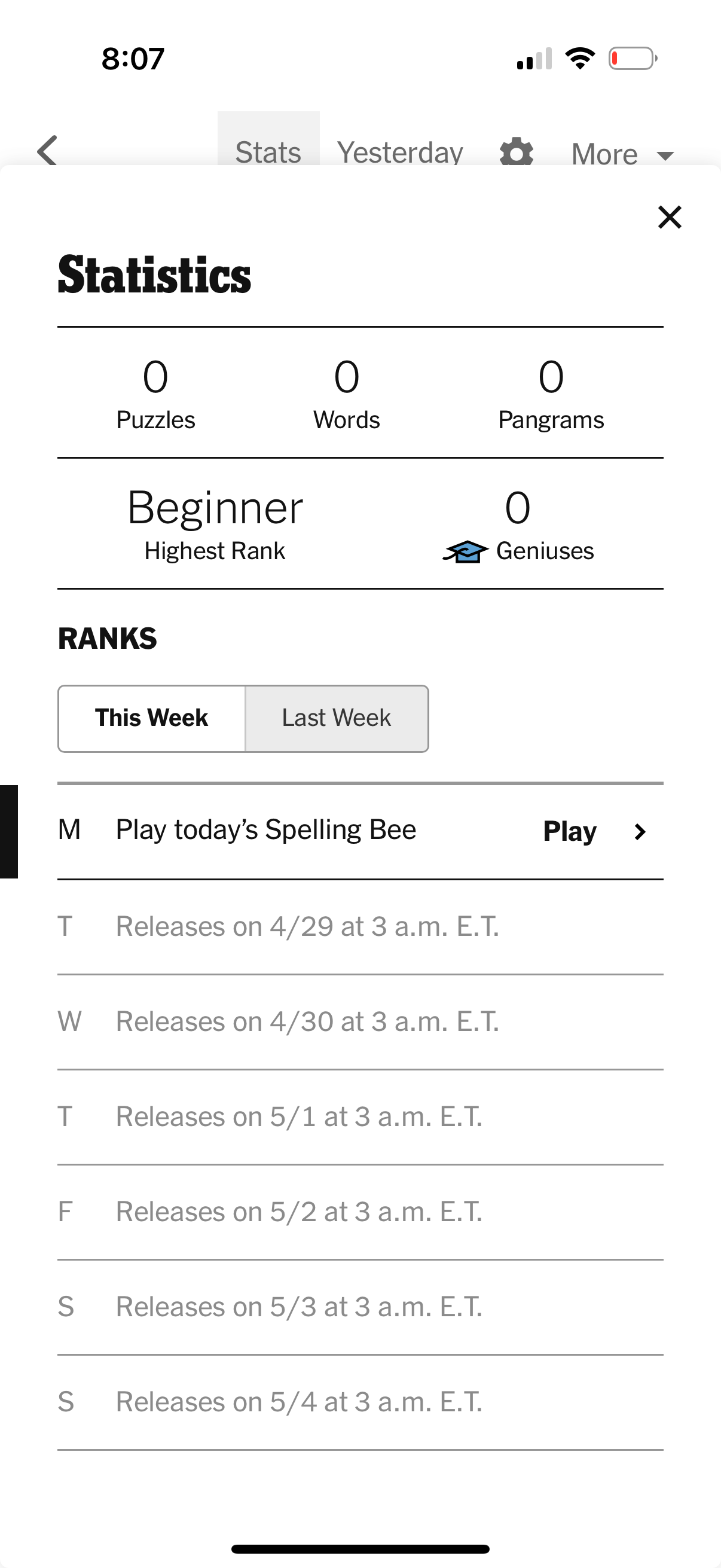 nyt-games app screenshot 38