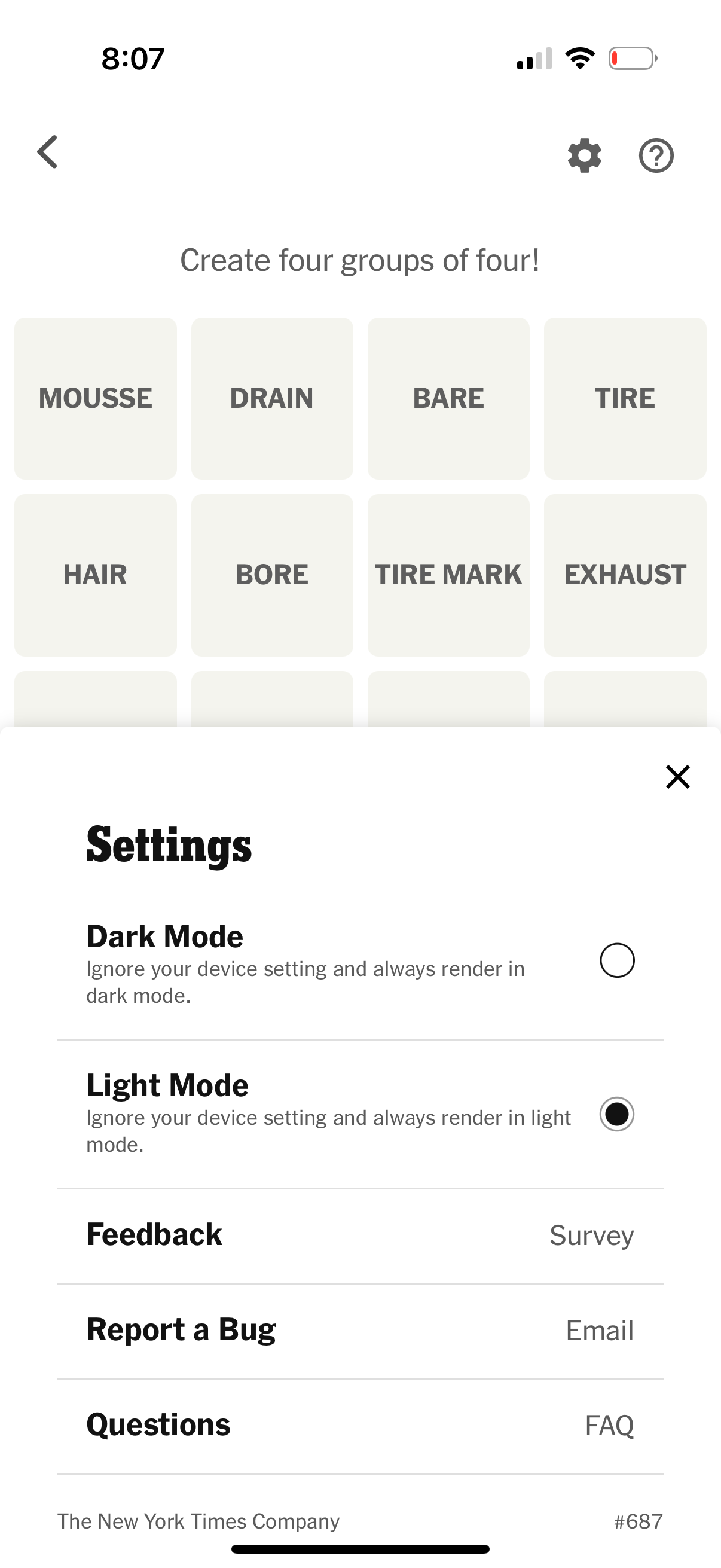 nyt-games app screenshot 32