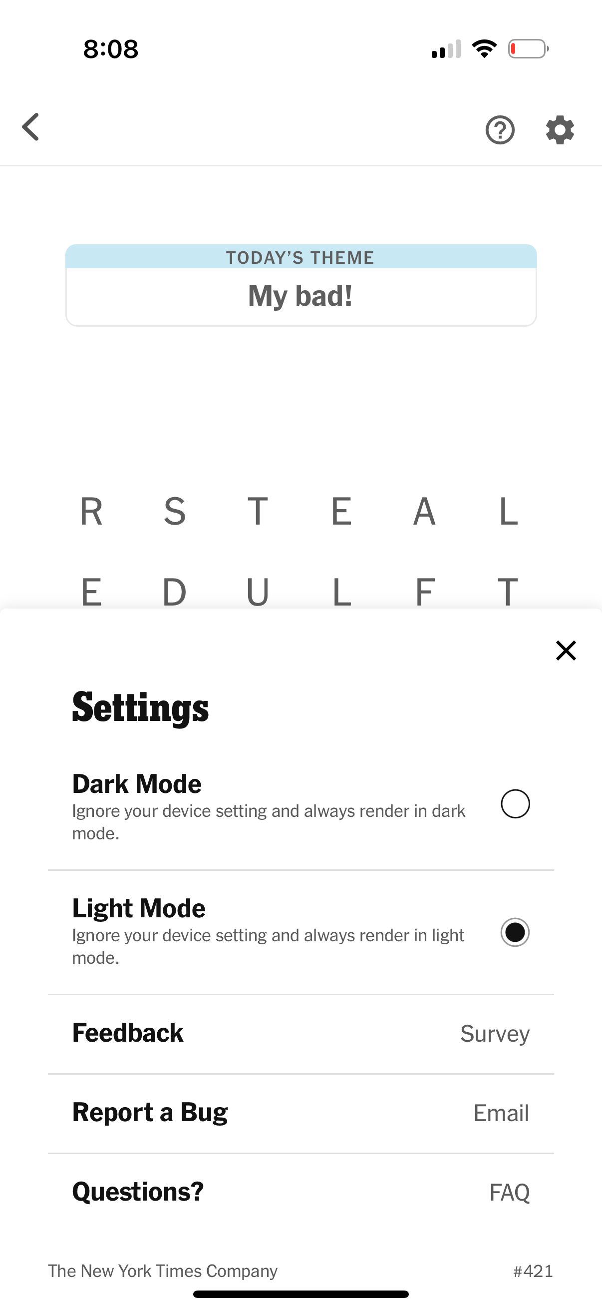 nyt-games app screenshot 27