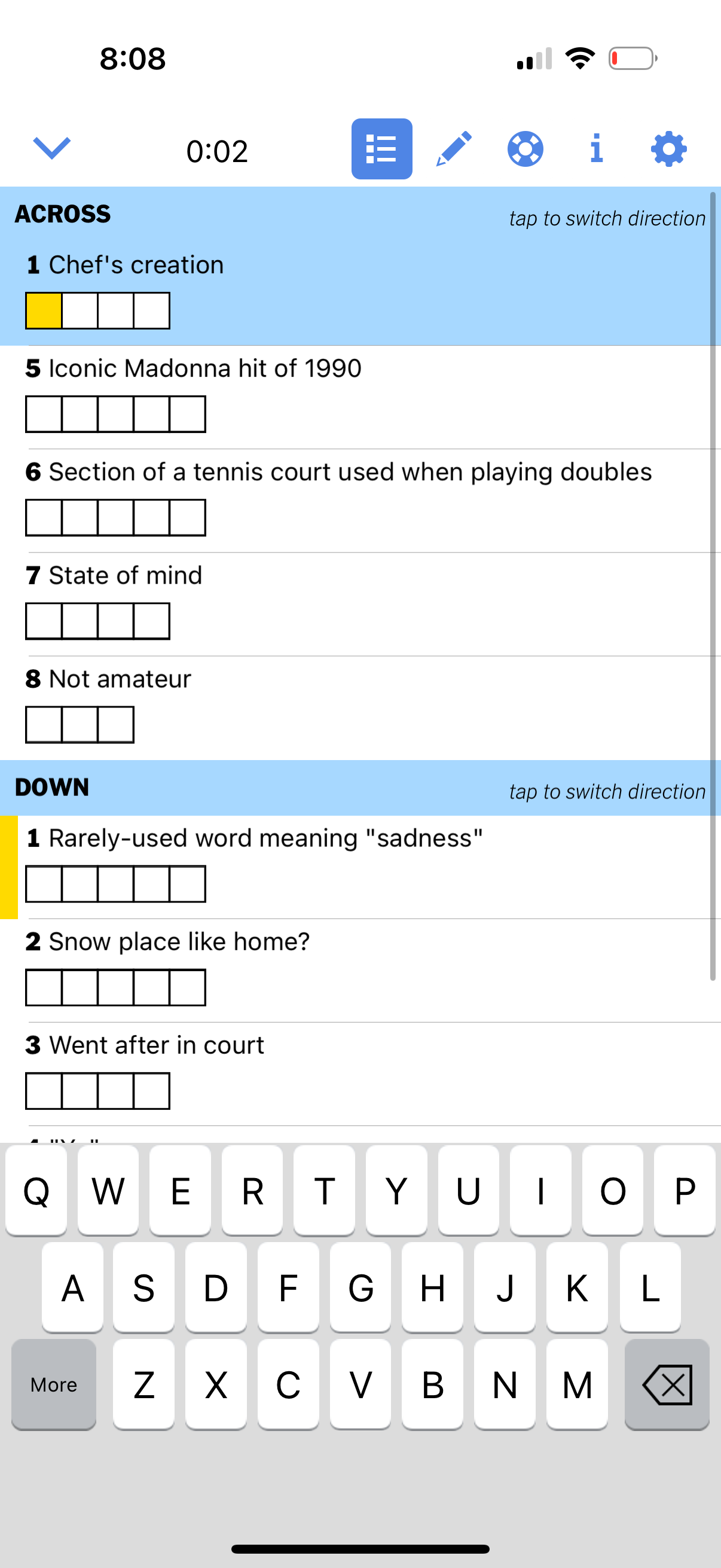 nyt-games app screenshot 18