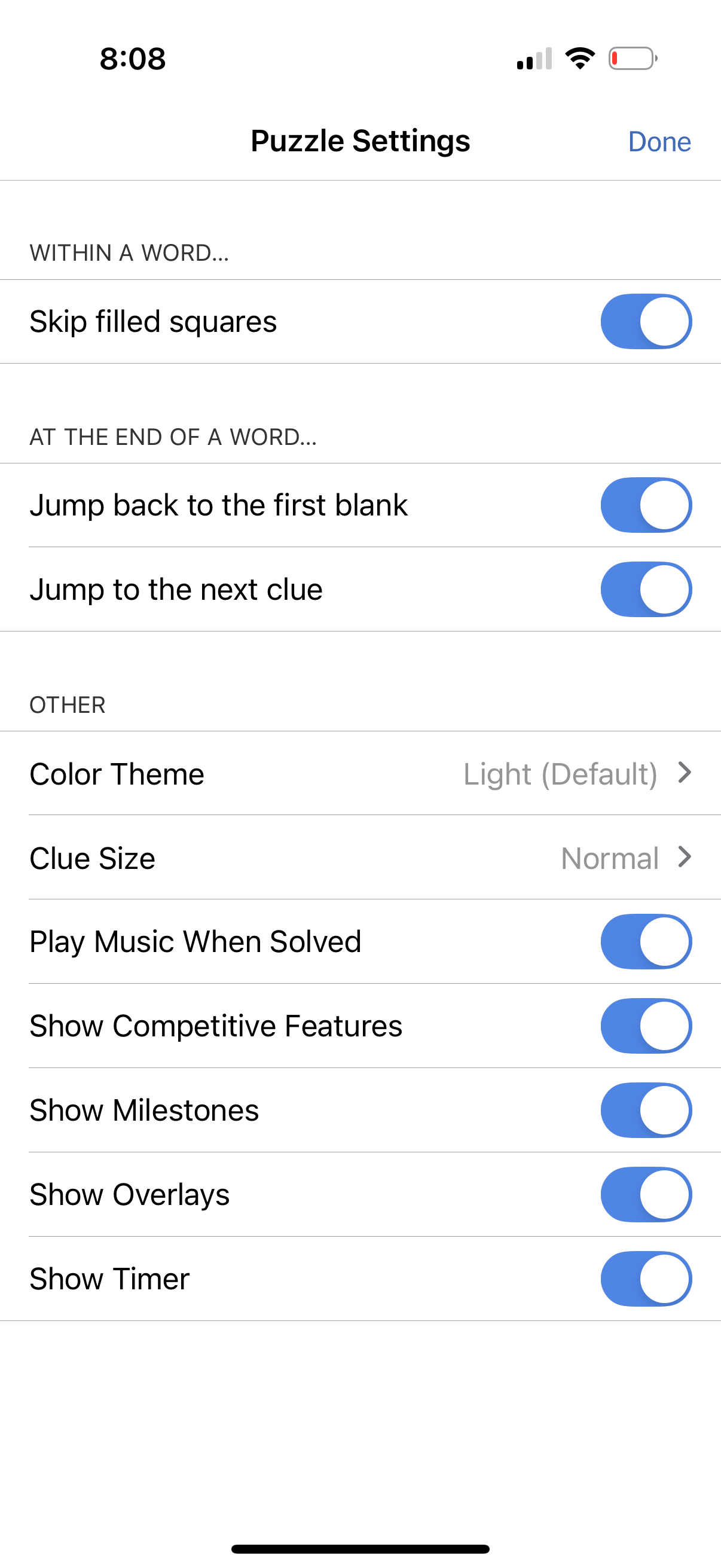 nyt-games app screenshot 14