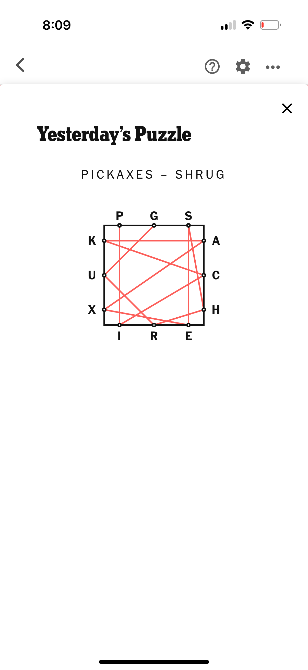 nyt-games app screenshot 9