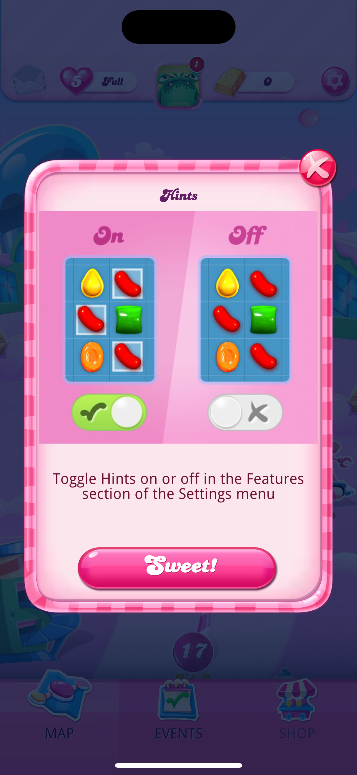 candy-crush app screenshot 1