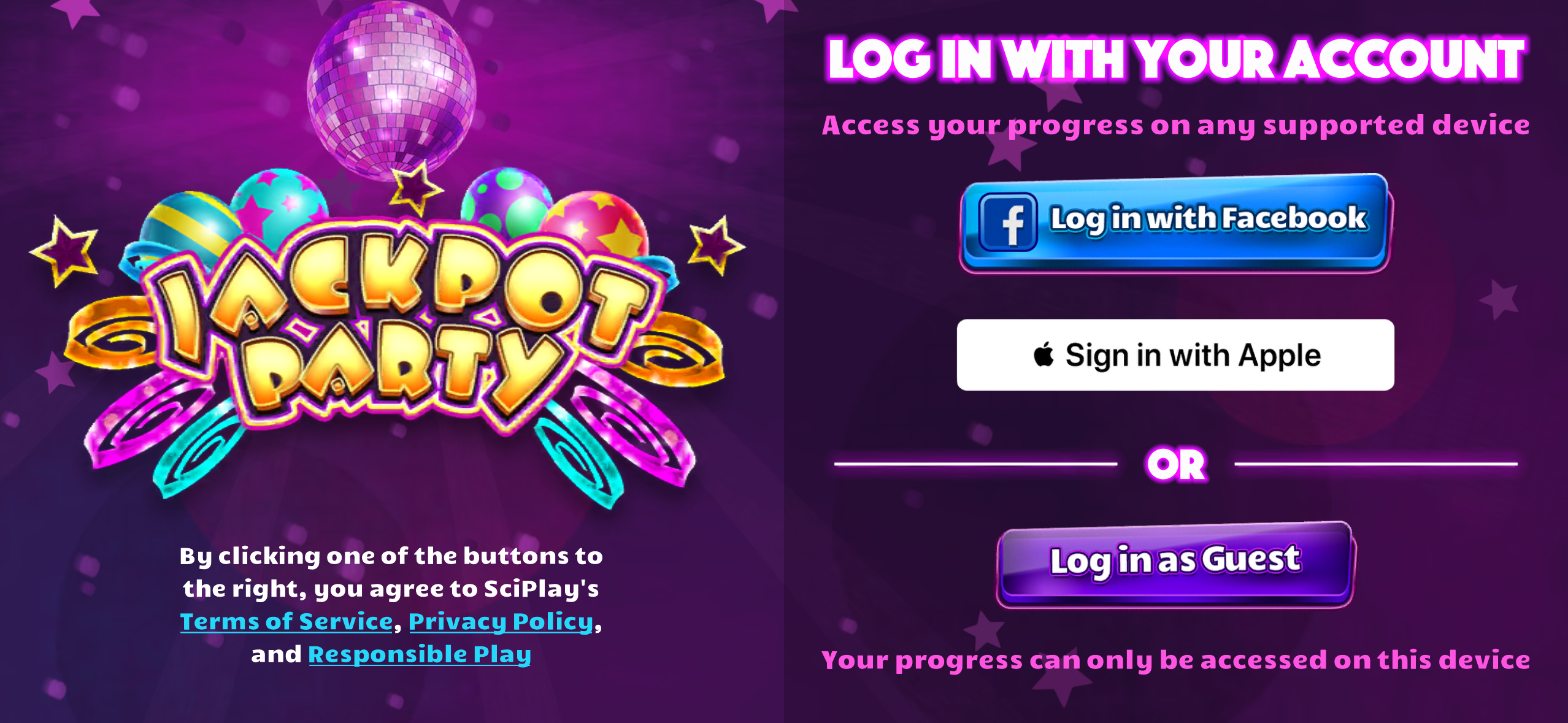 jackpot-party app screenshot 2