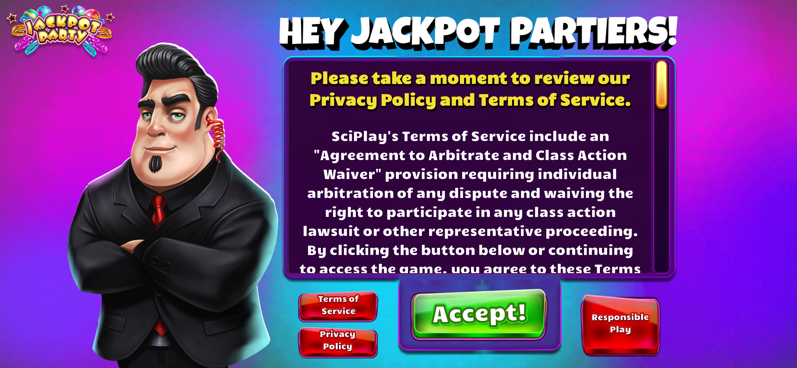 jackpot-party app screenshot 3