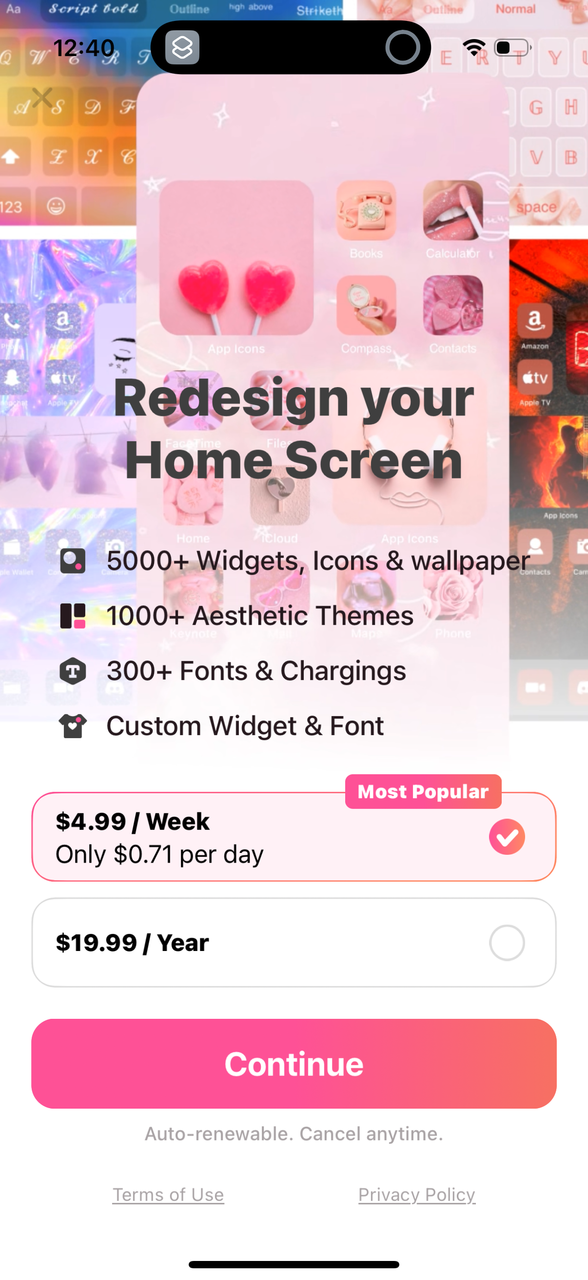 color-widgets app screenshot 5