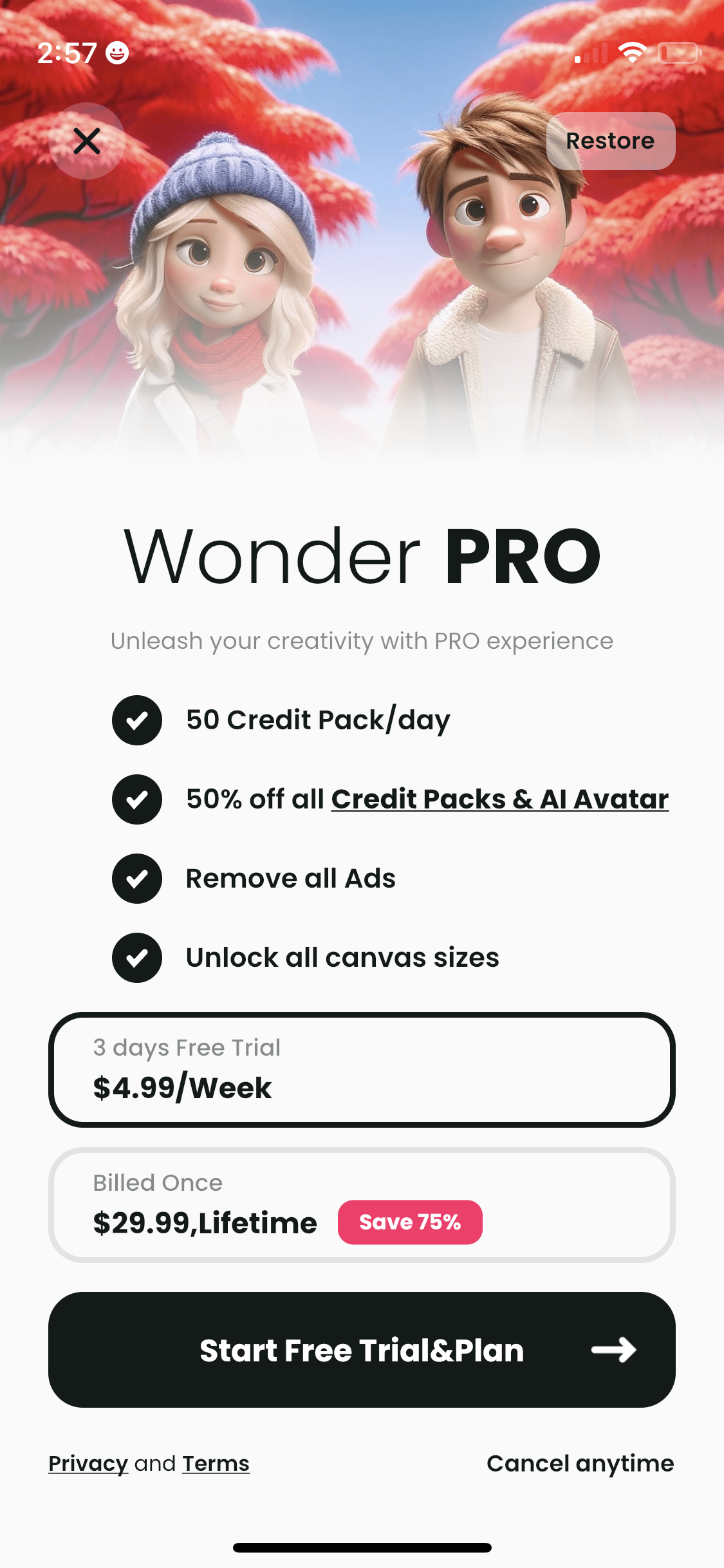 wonder app screenshot 75