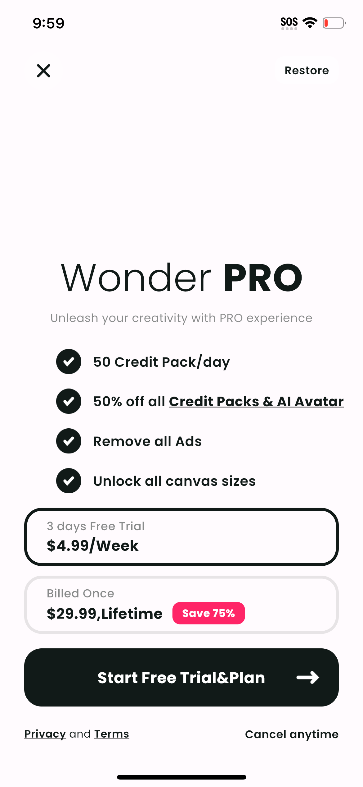 wonder app screenshot 68