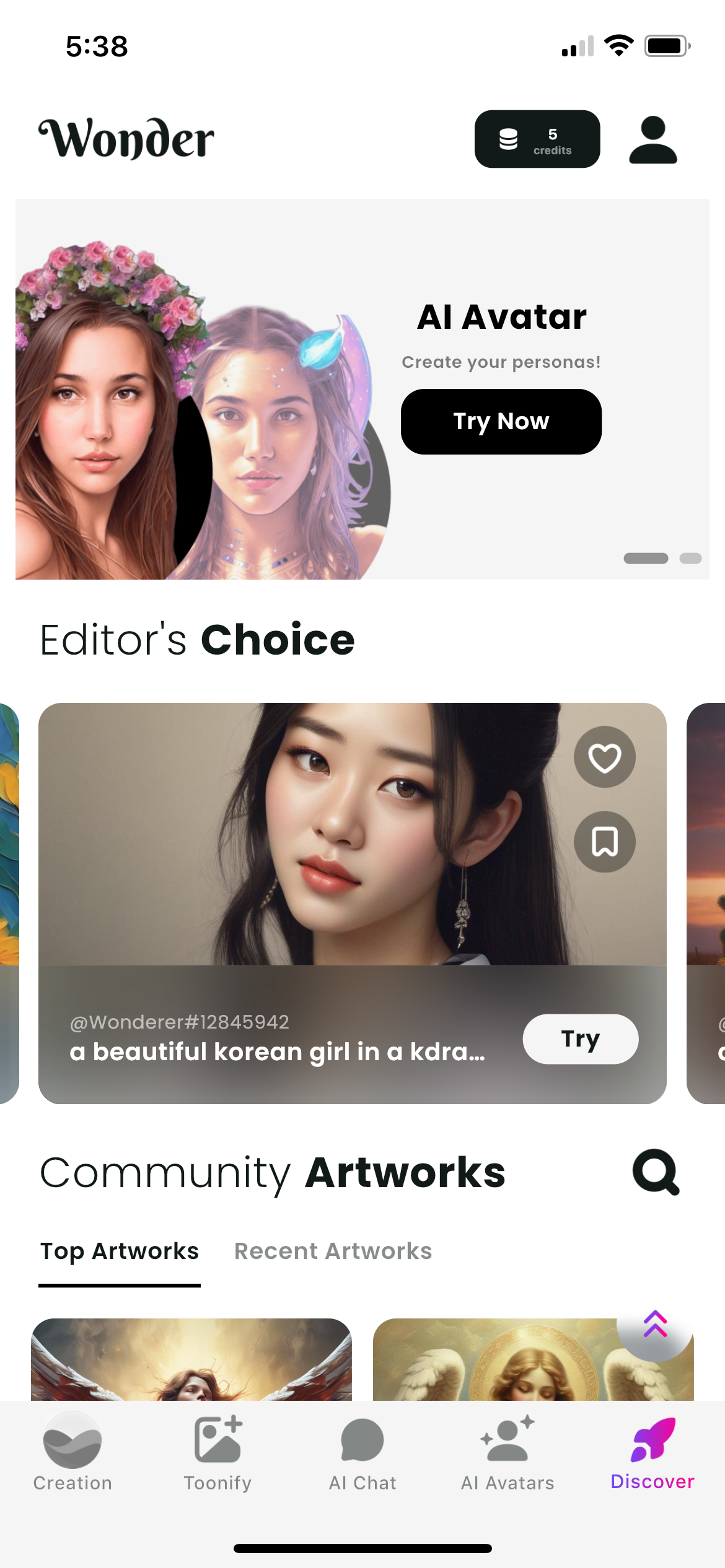 wonder app screenshot 37
