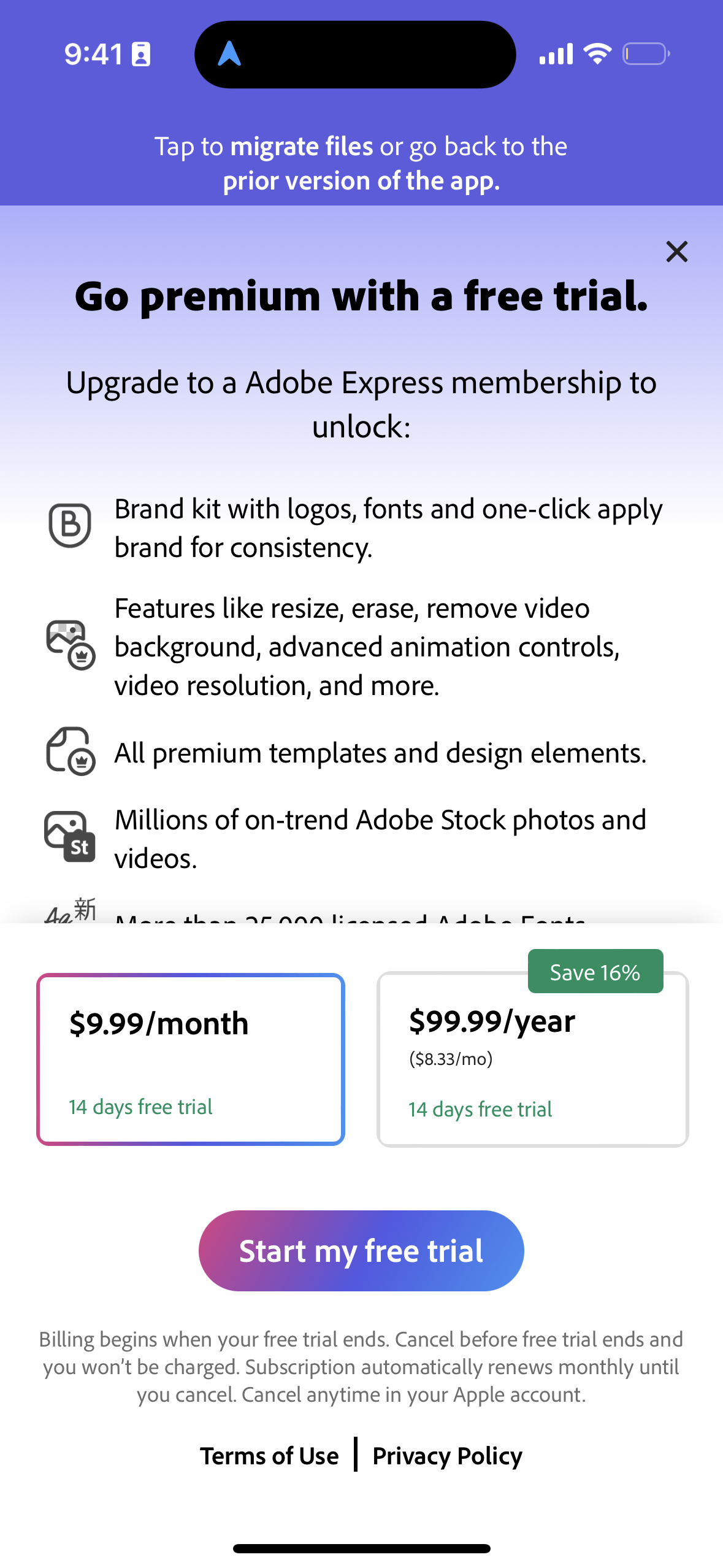 adobe app screenshot 42
