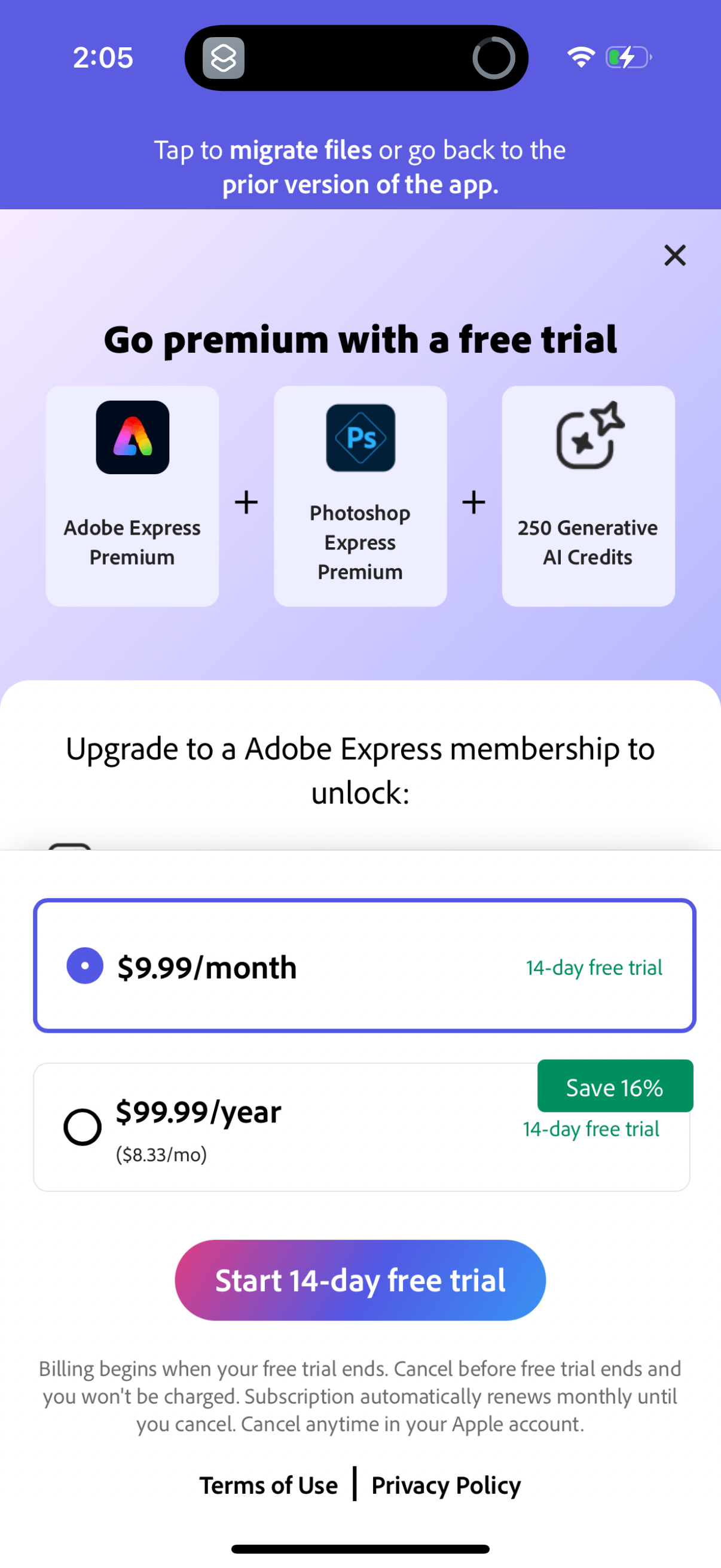 adobe app screenshot 40