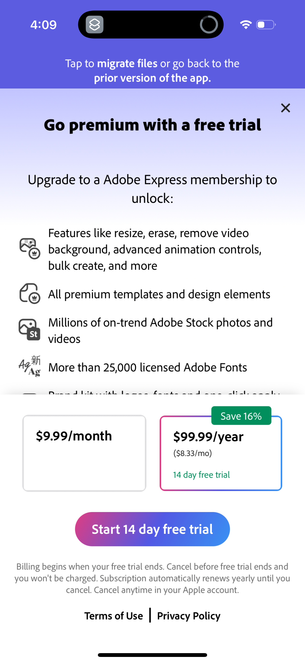 adobe app screenshot 30