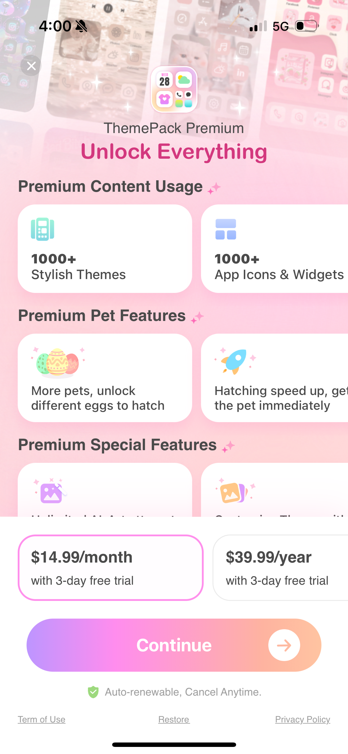 themepack app screenshot 3