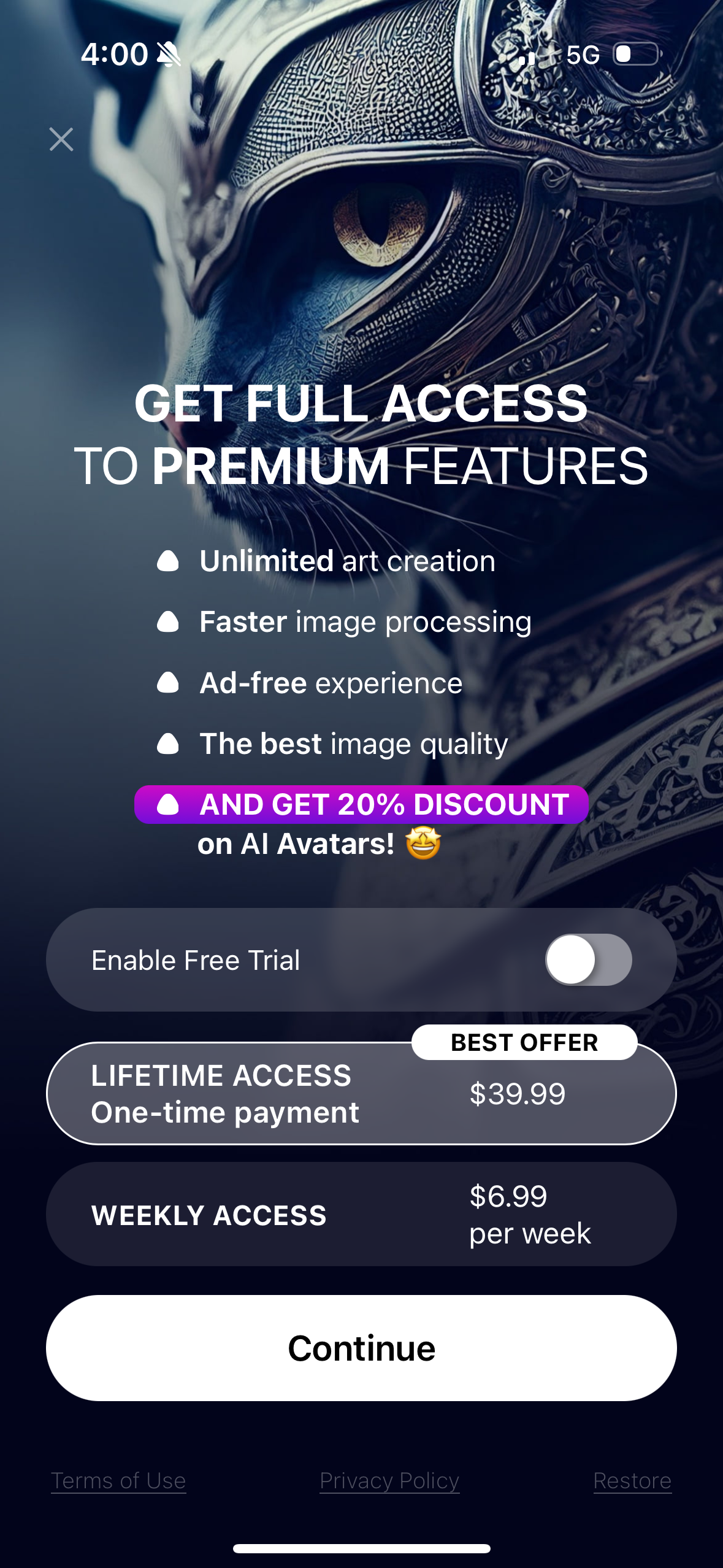 ai-arta app screenshot 59