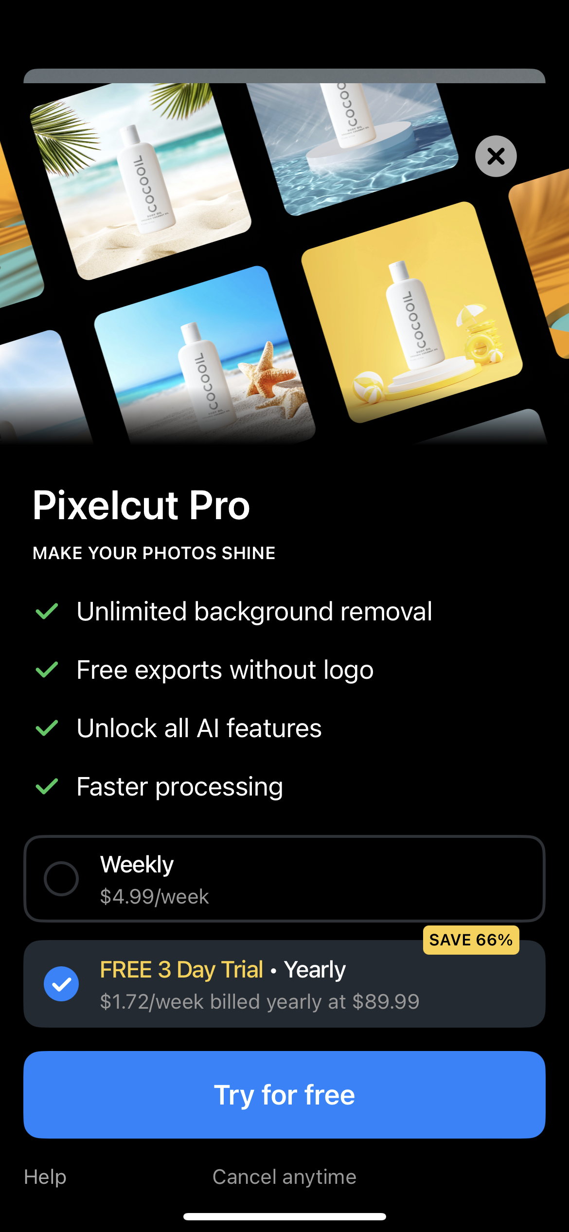 pixelcut app screenshot 13