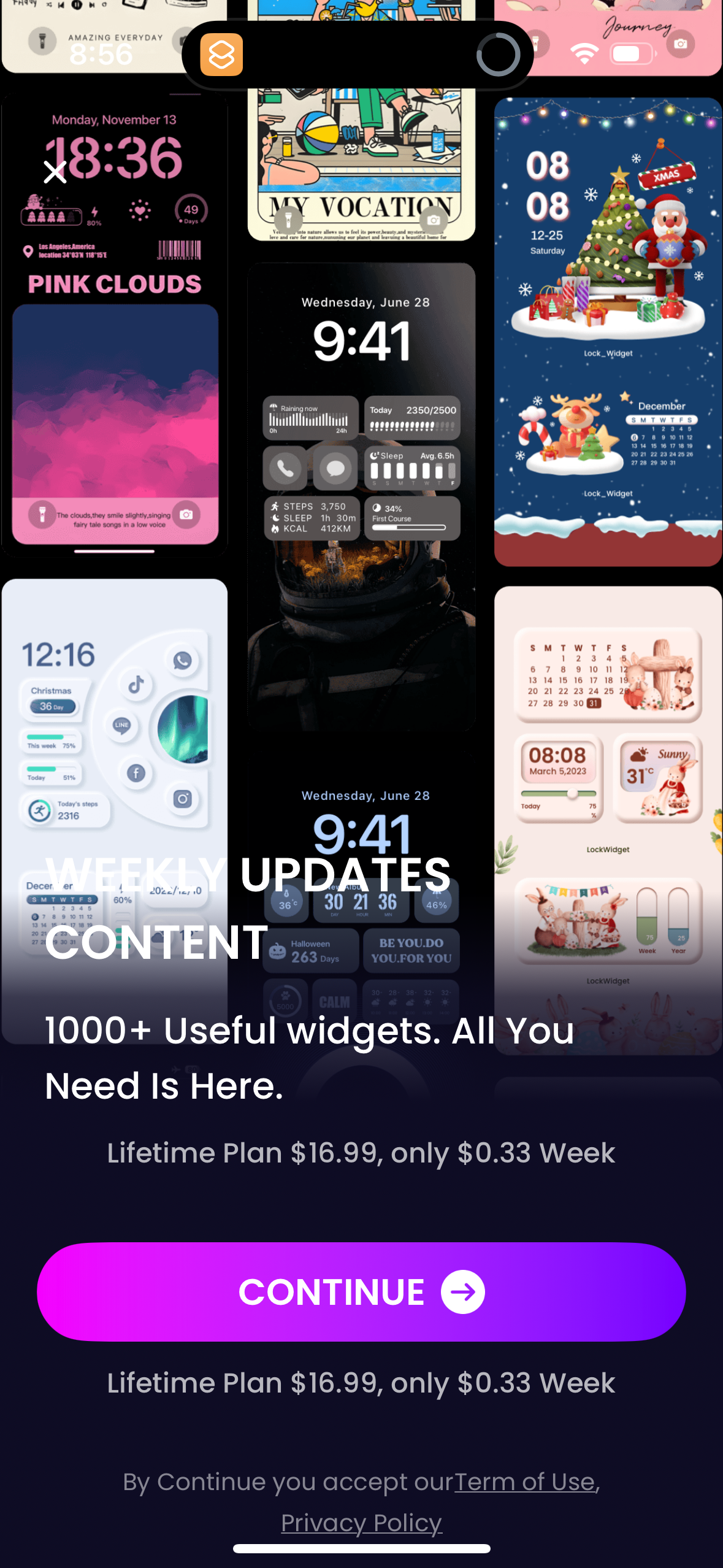 lockwidget app screenshot 107