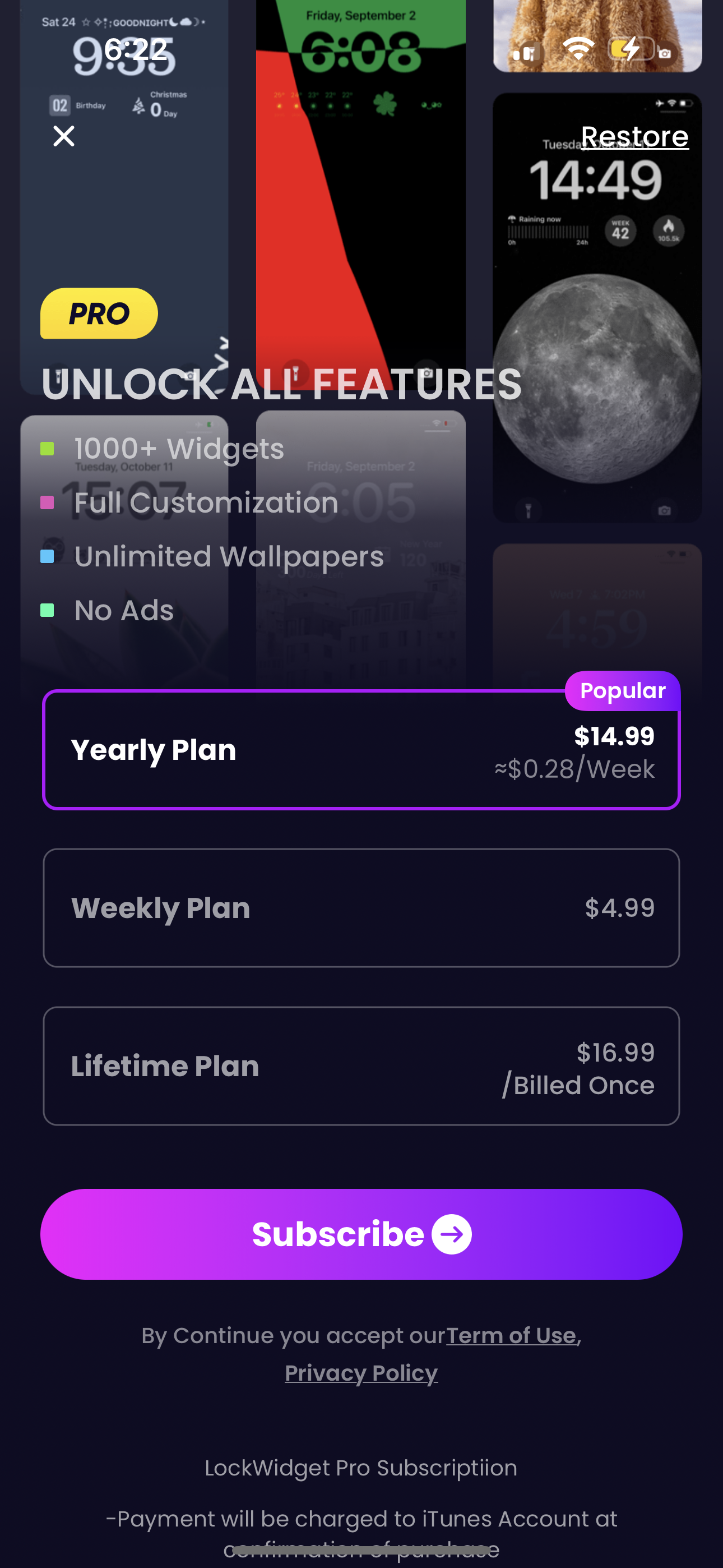 lockwidget app screenshot 127