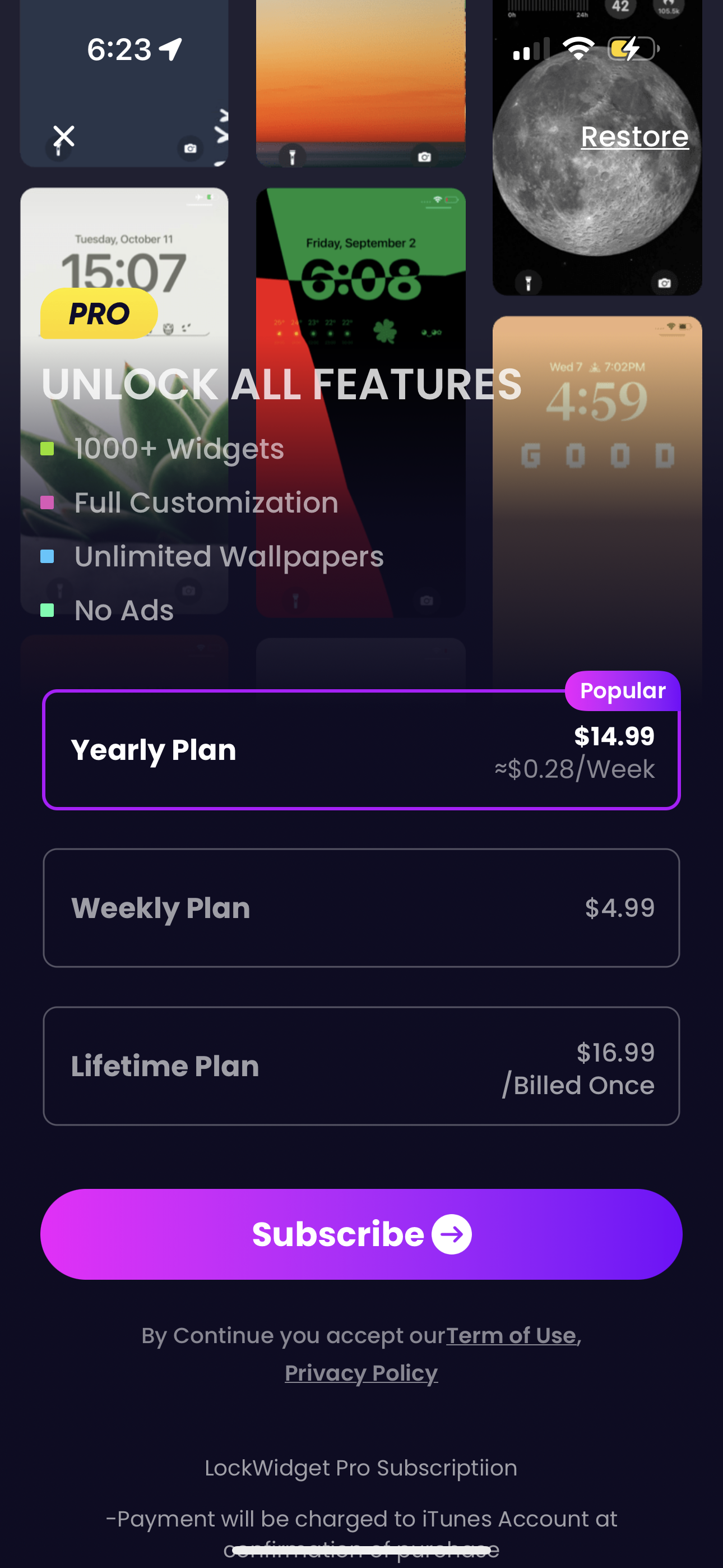 lockwidget app screenshot 126