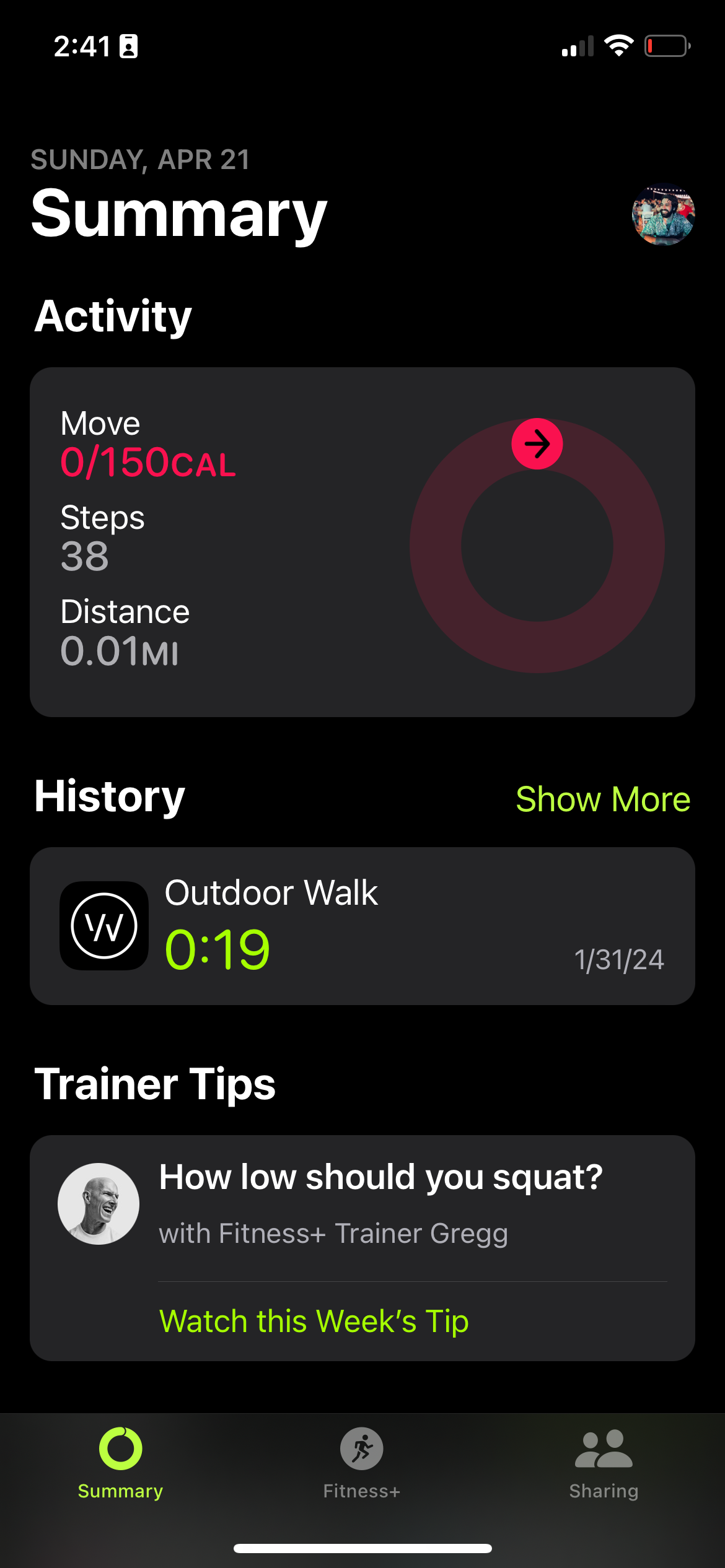 apple-fitness app screenshot 55