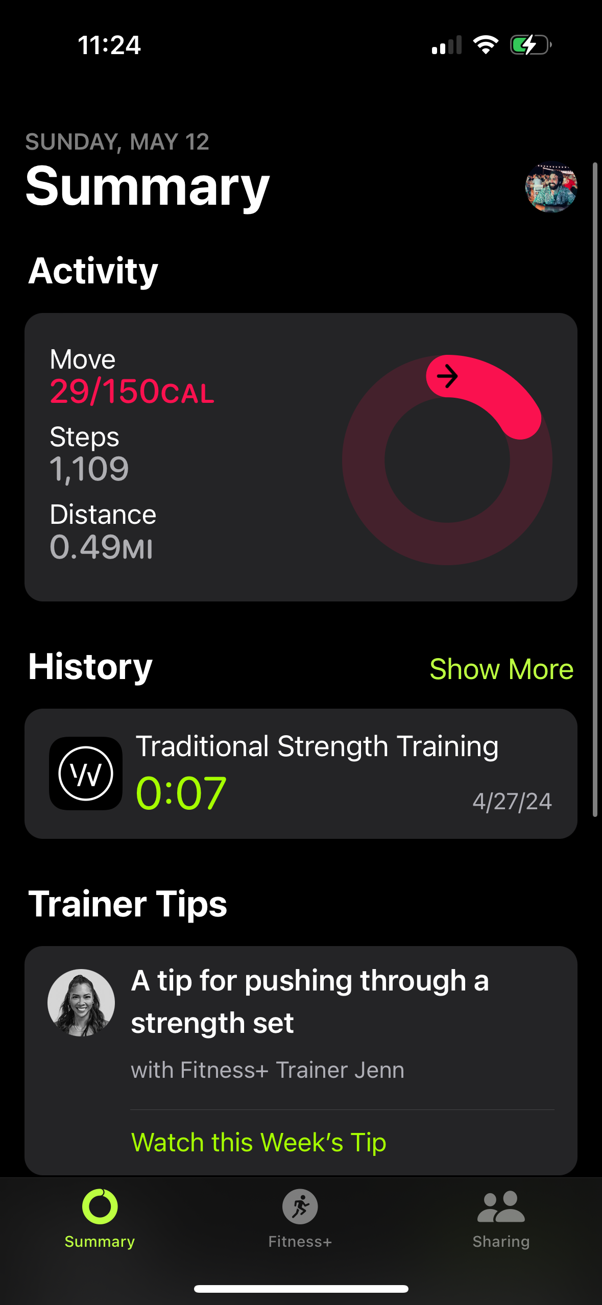 apple-fitness app screenshot 45