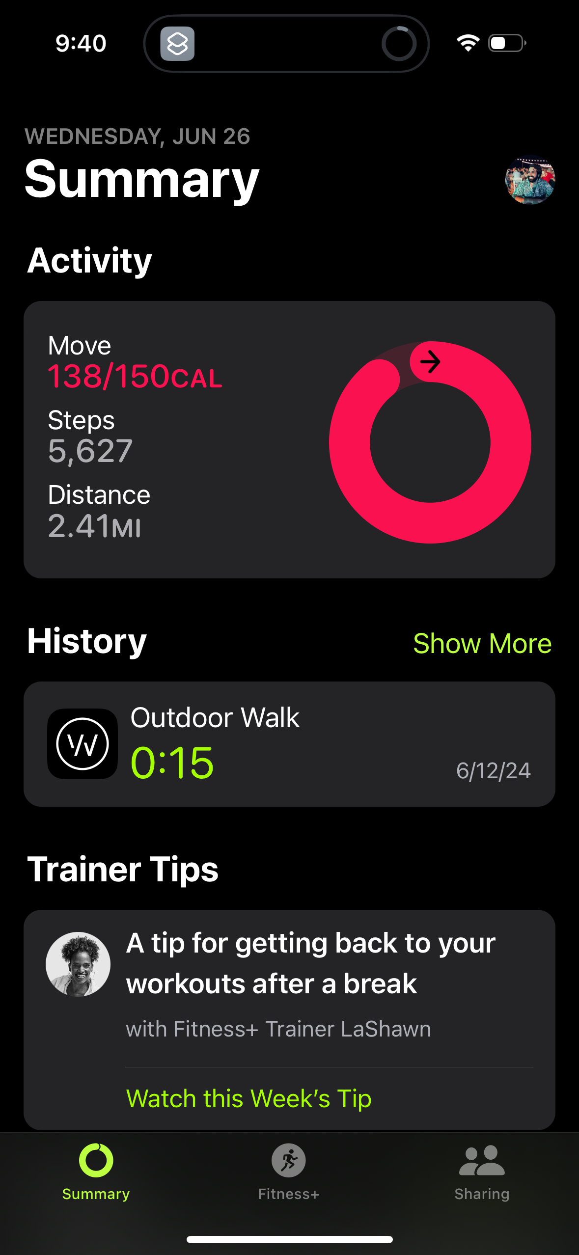 apple-fitness app screenshot 32