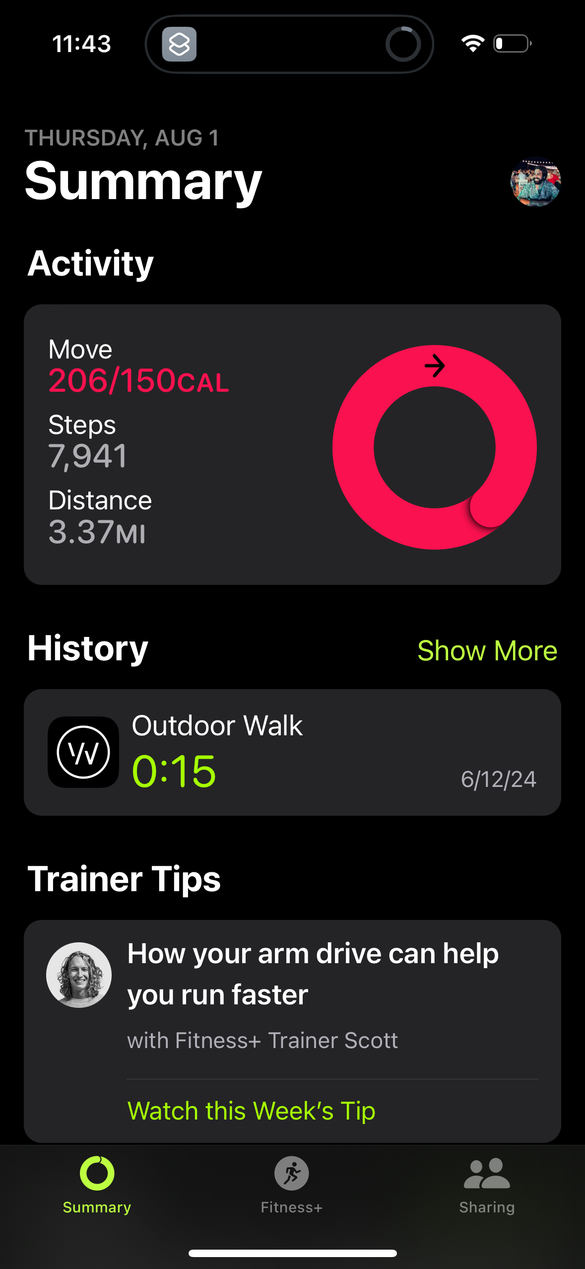 apple-fitness app screenshot 19