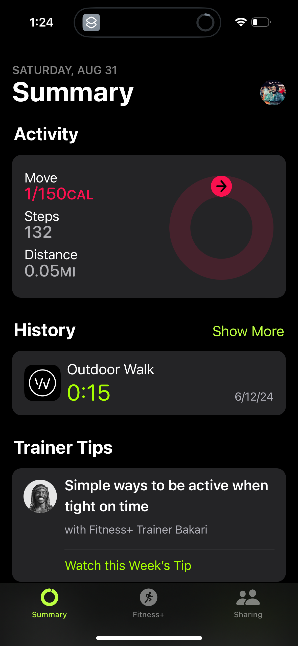 apple-fitness app screenshot 14