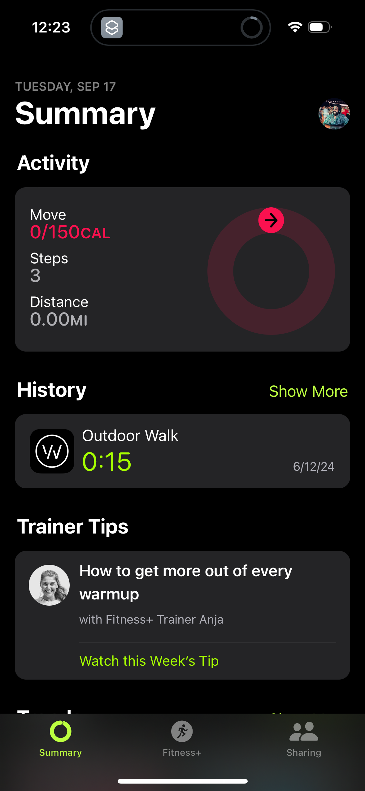 apple-fitness app screenshot 13