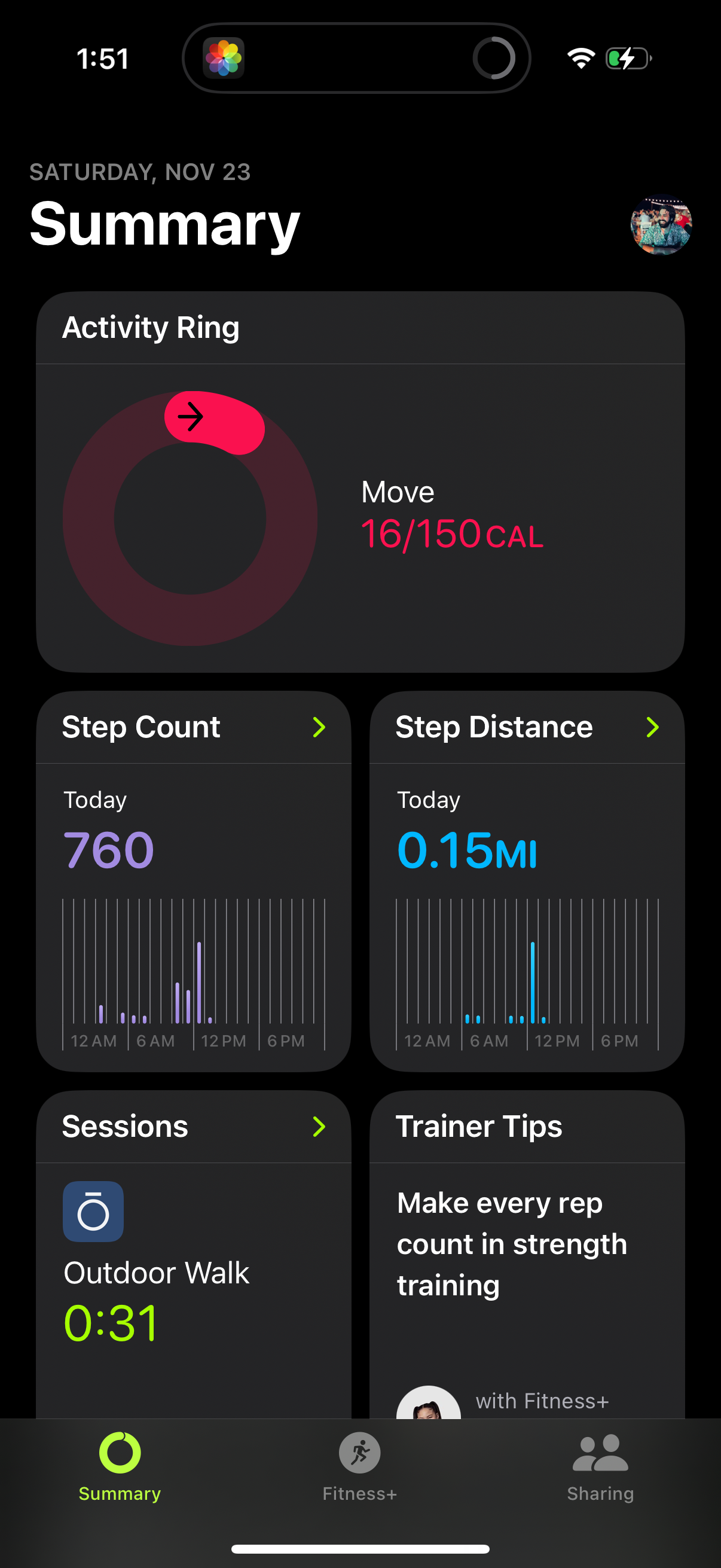 apple-fitness app screenshot 7