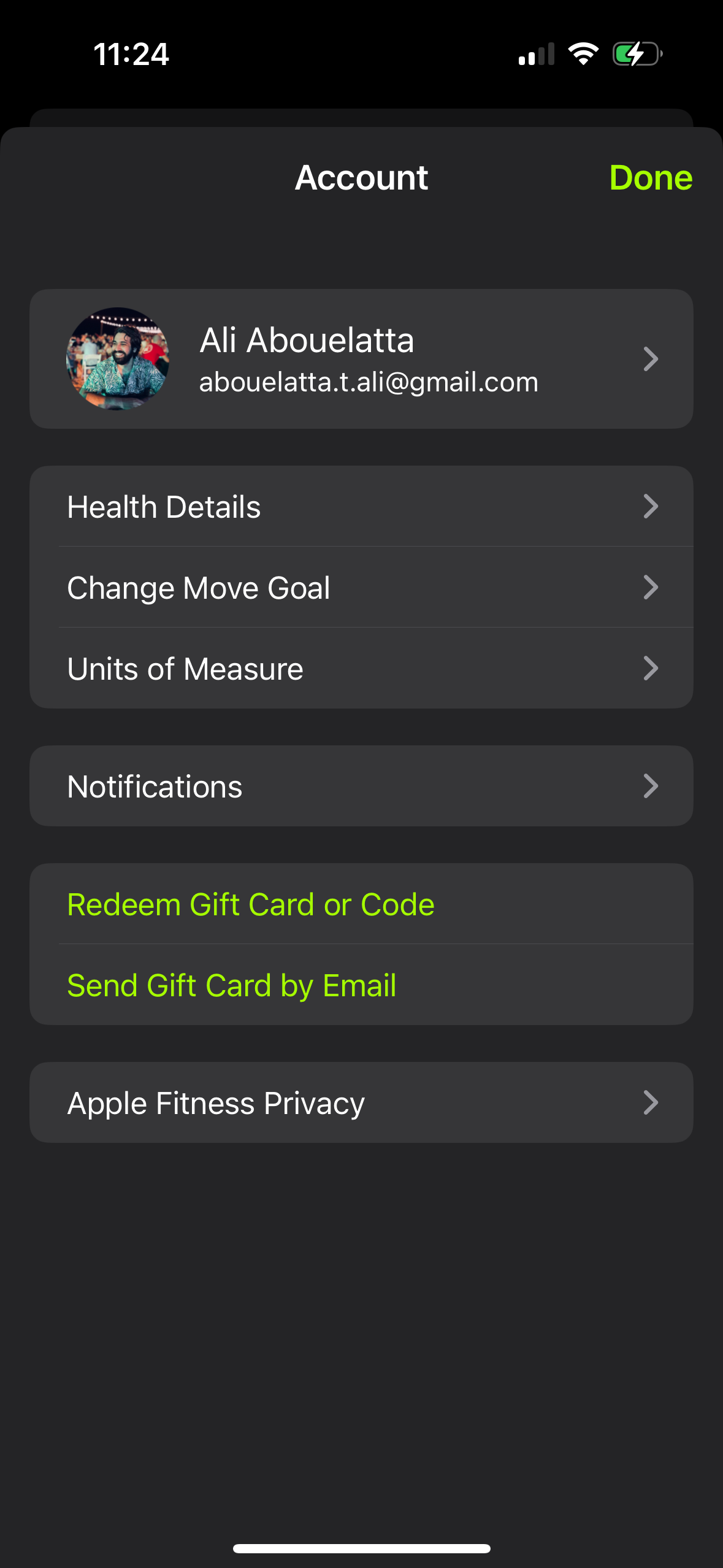 apple-fitness app screenshot 42