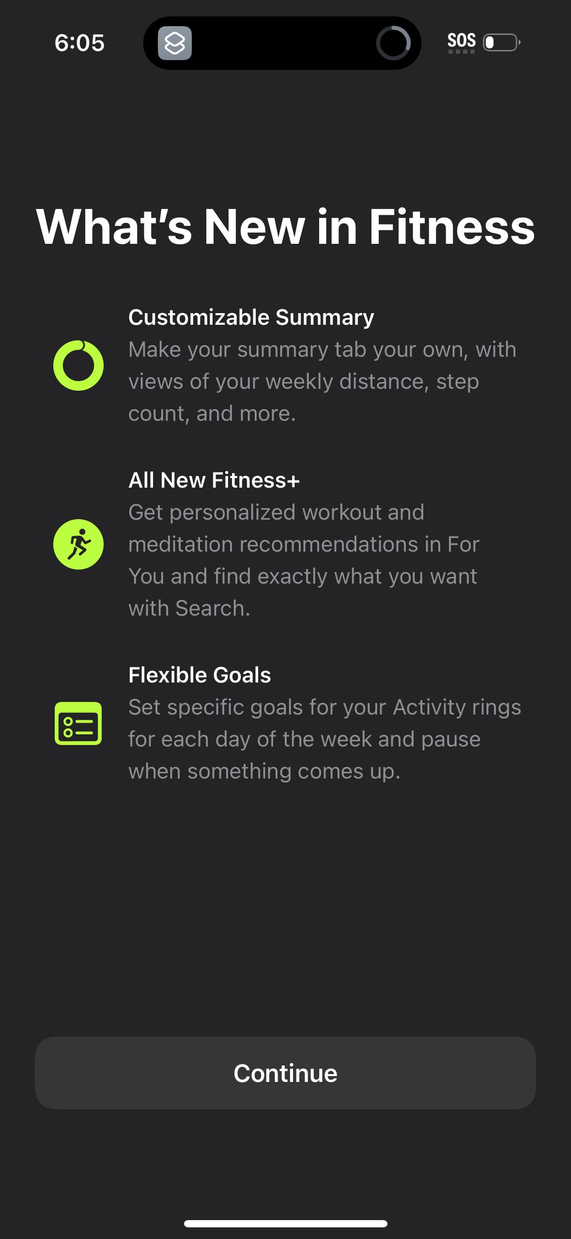 apple-fitness app screenshot 1