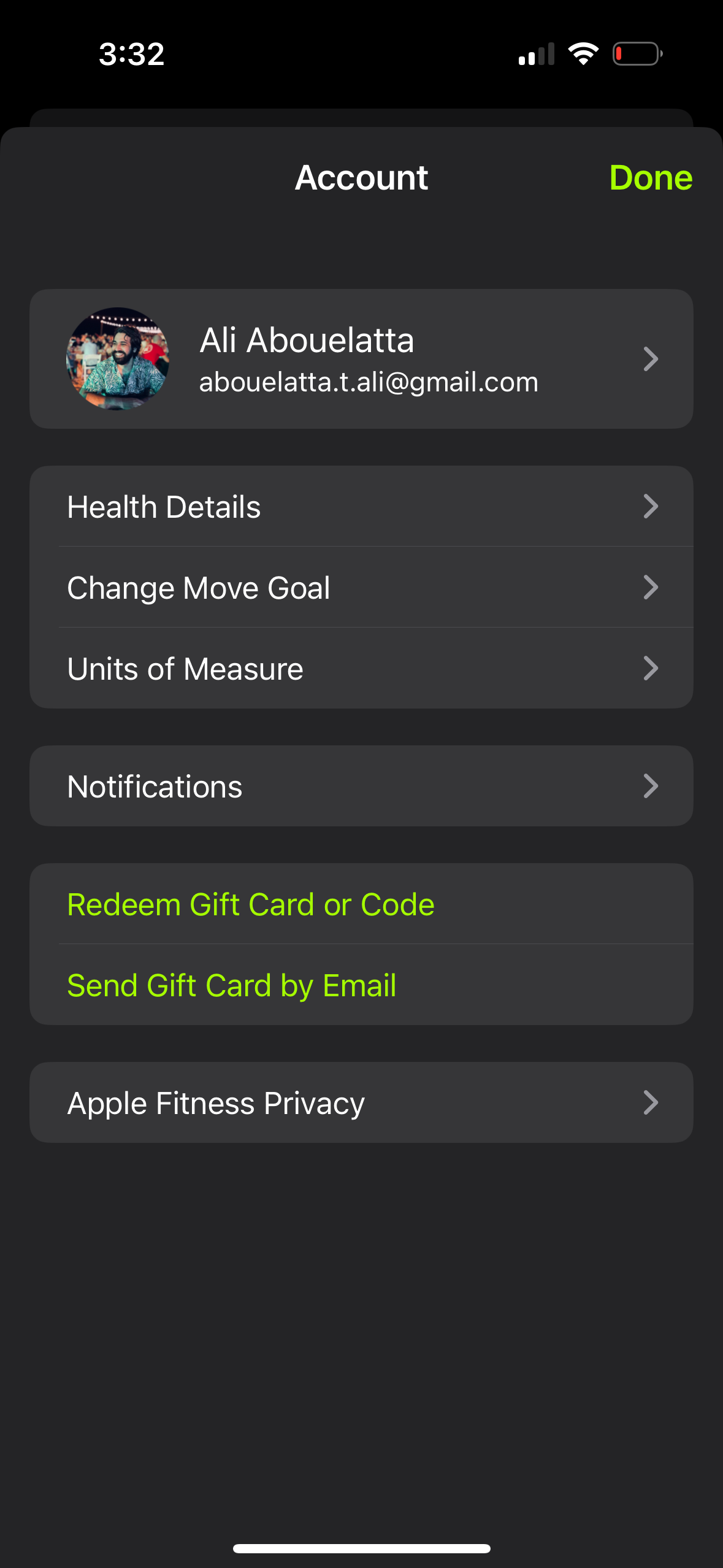 apple-fitness app screenshot 22