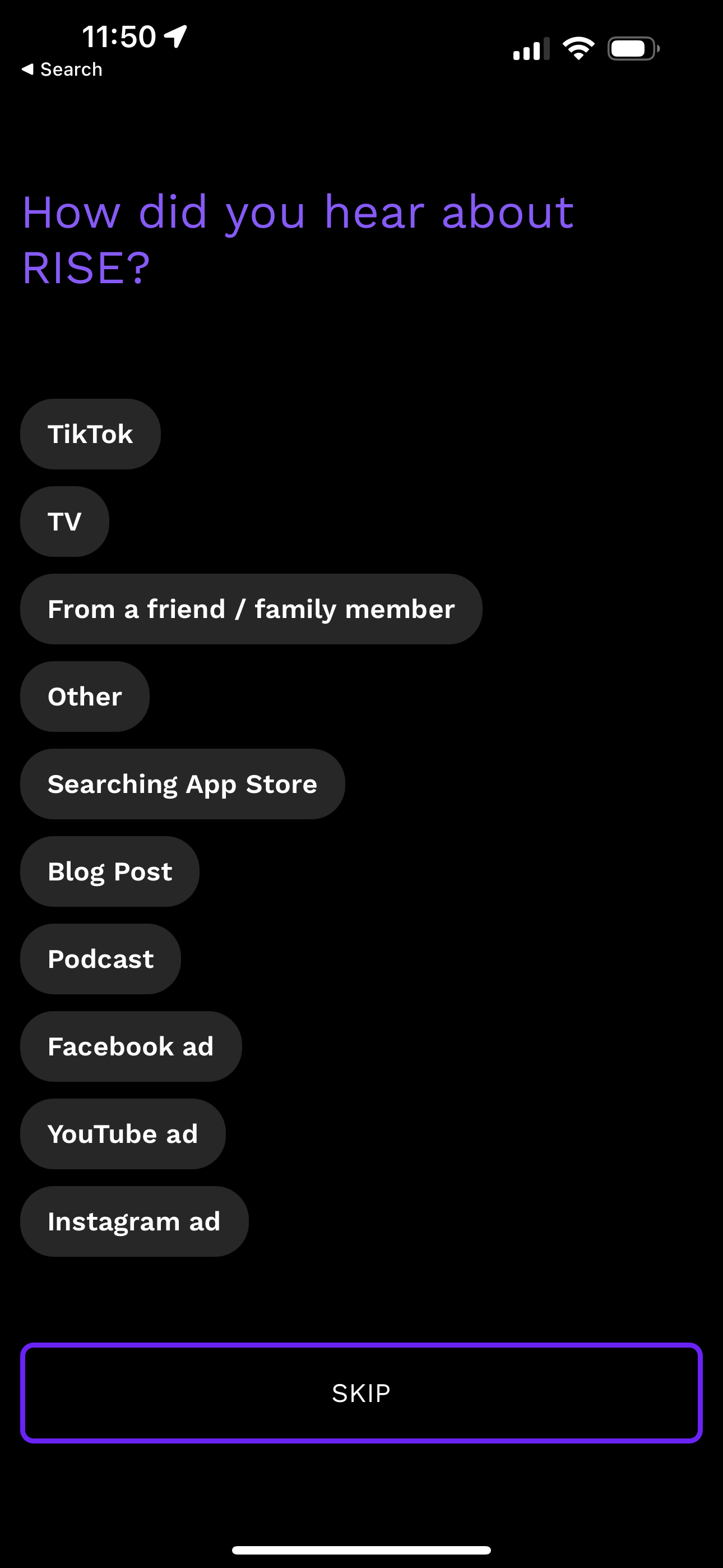 rise app screenshot 128