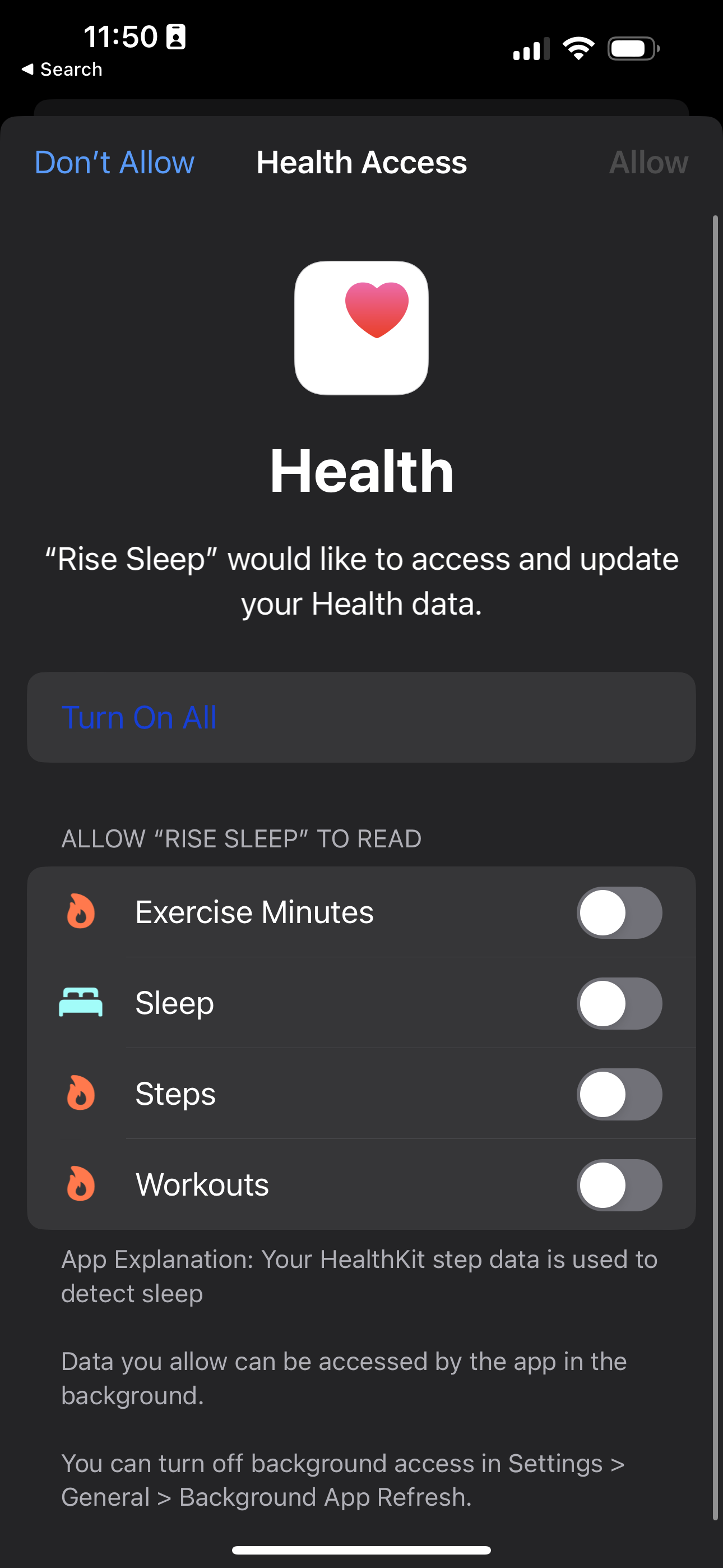 rise app screenshot 124