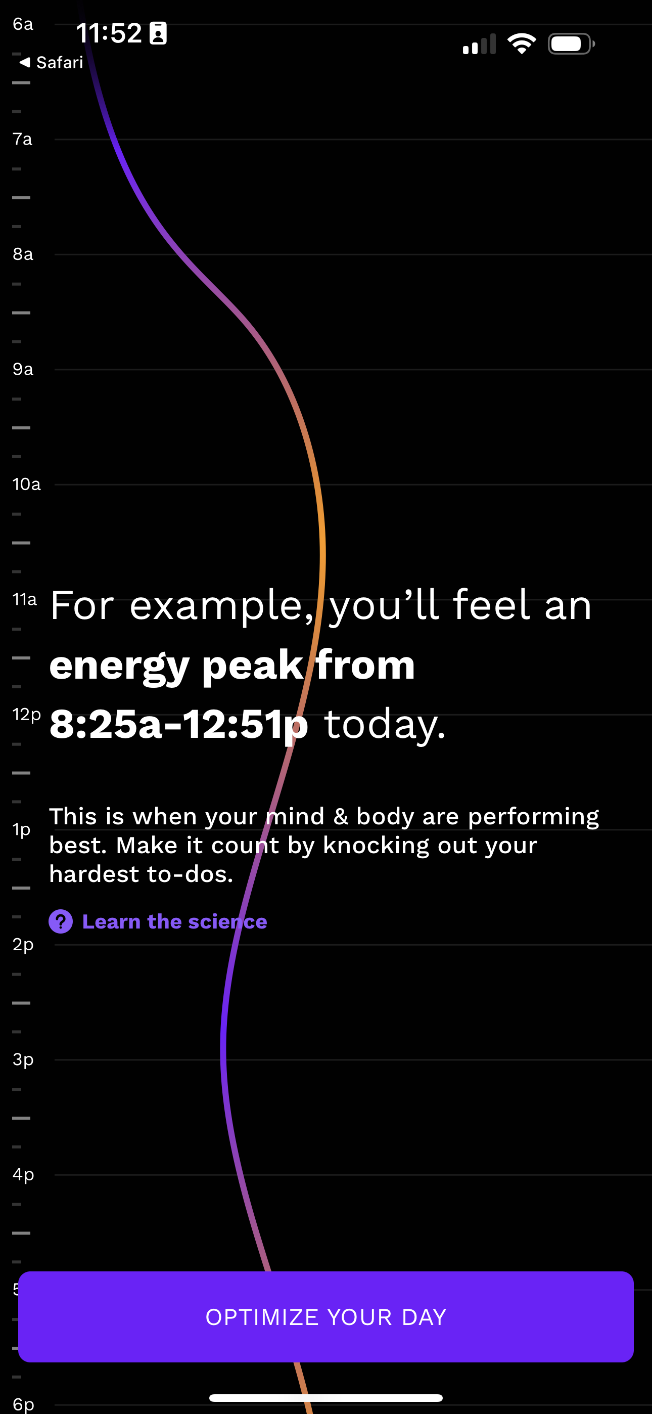 rise app screenshot 110