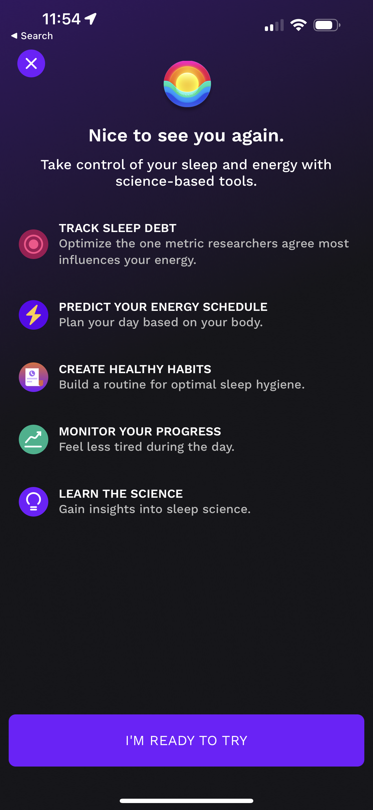 rise app screenshot 106