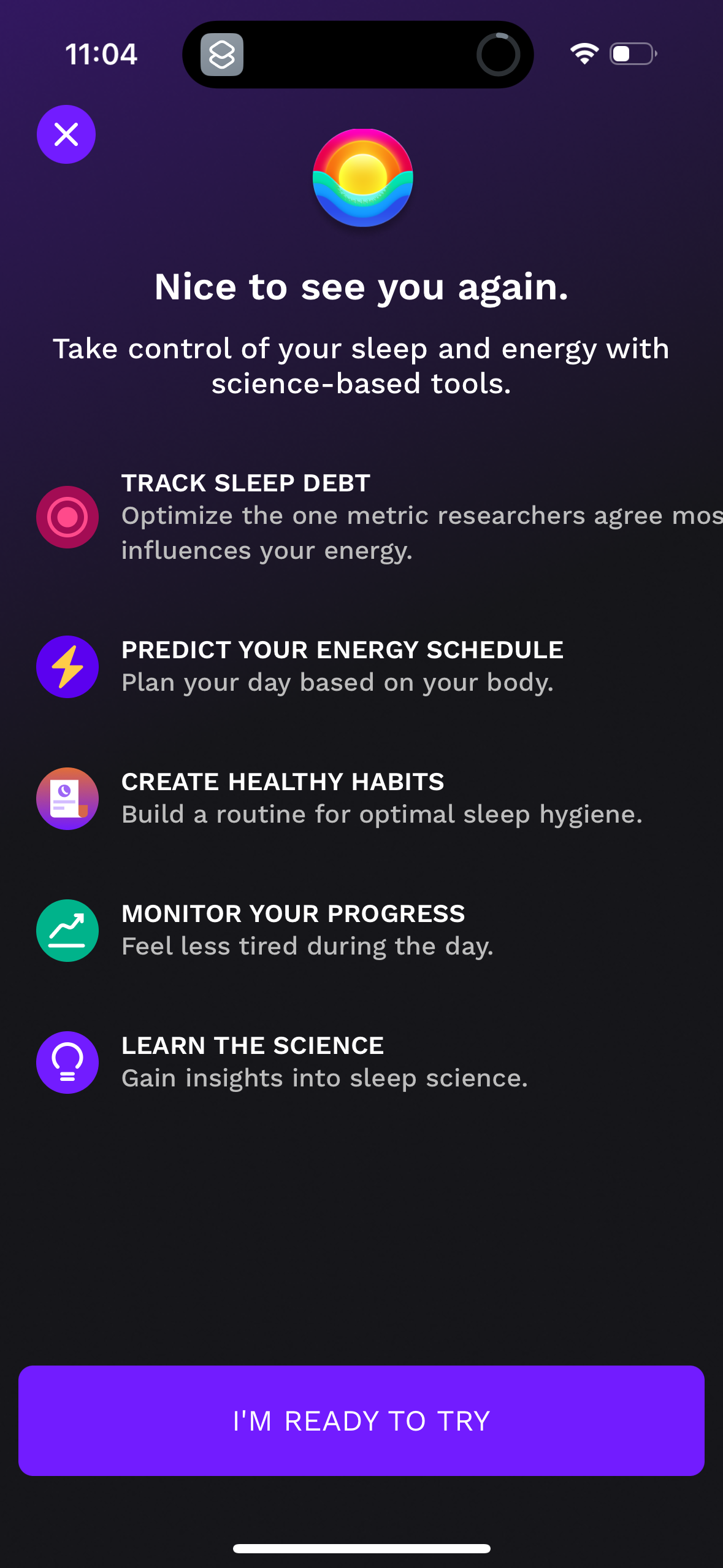 rise app screenshot 104