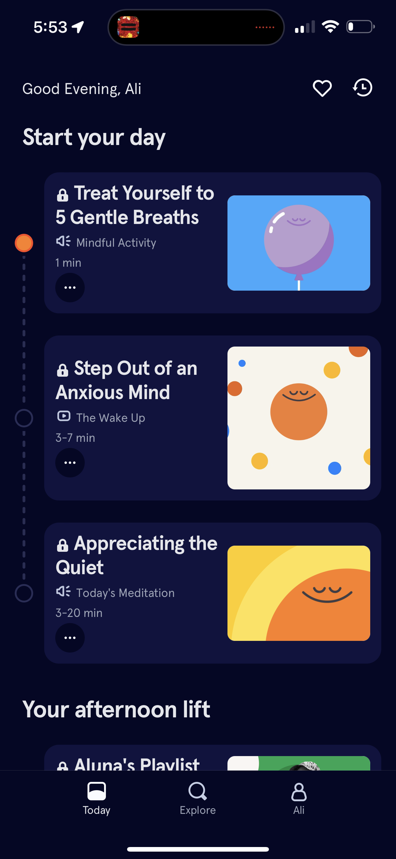 headspace app screenshot 125