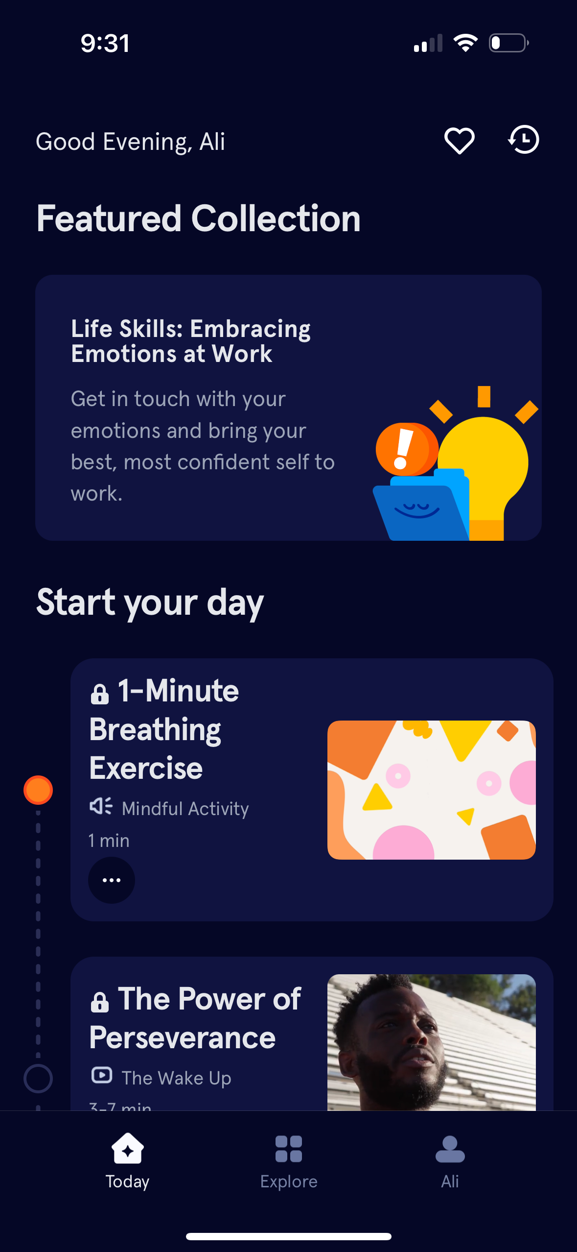 headspace app screenshot 101