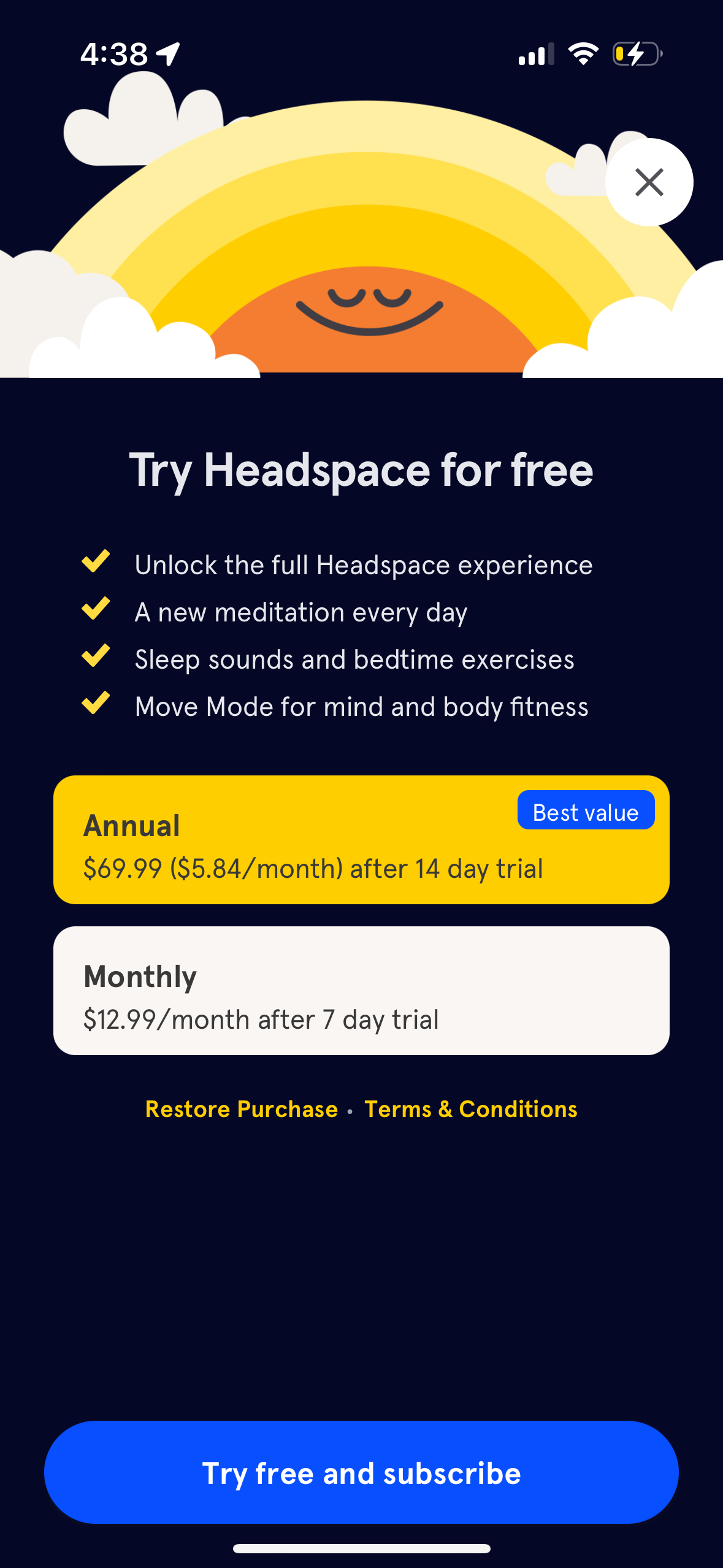 headspace app screenshot 98