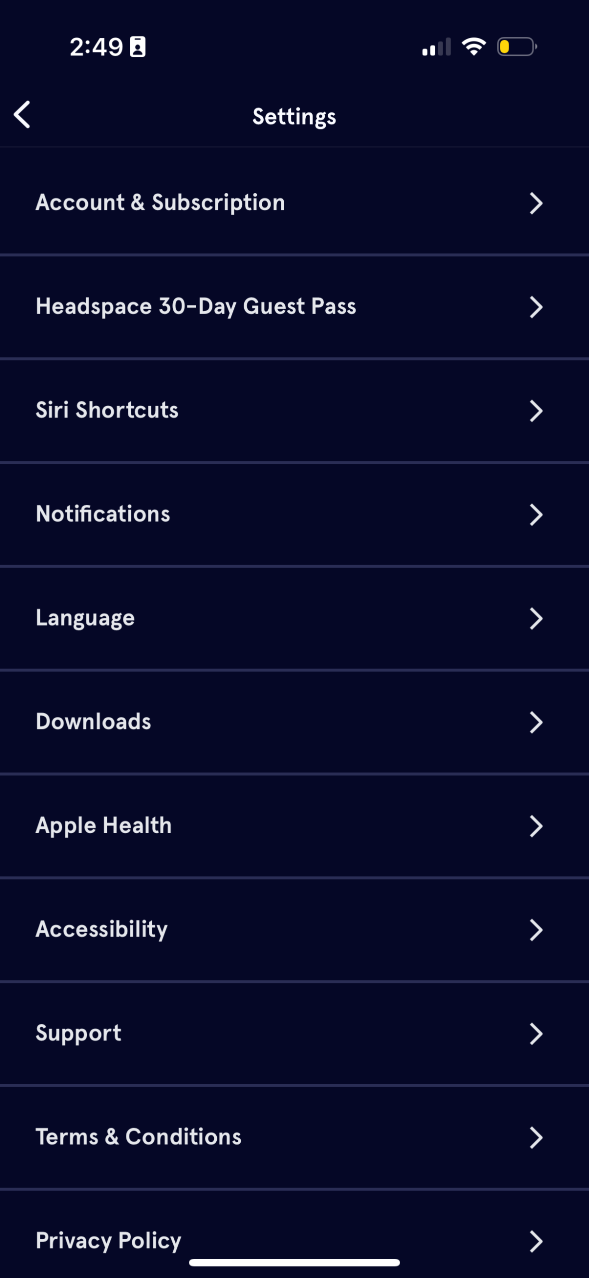 headspace app screenshot 24