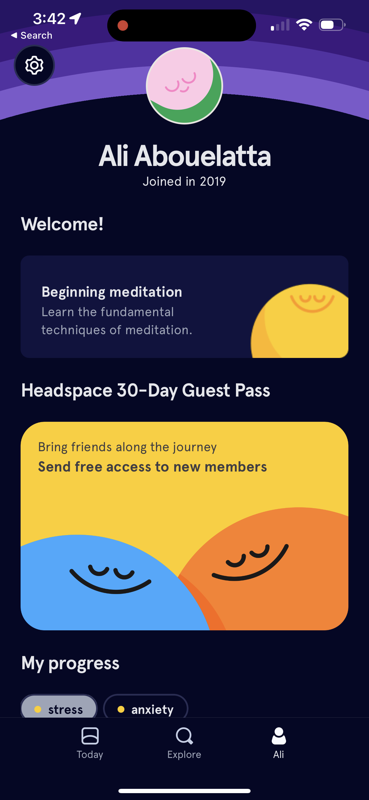 headspace app screenshot 129