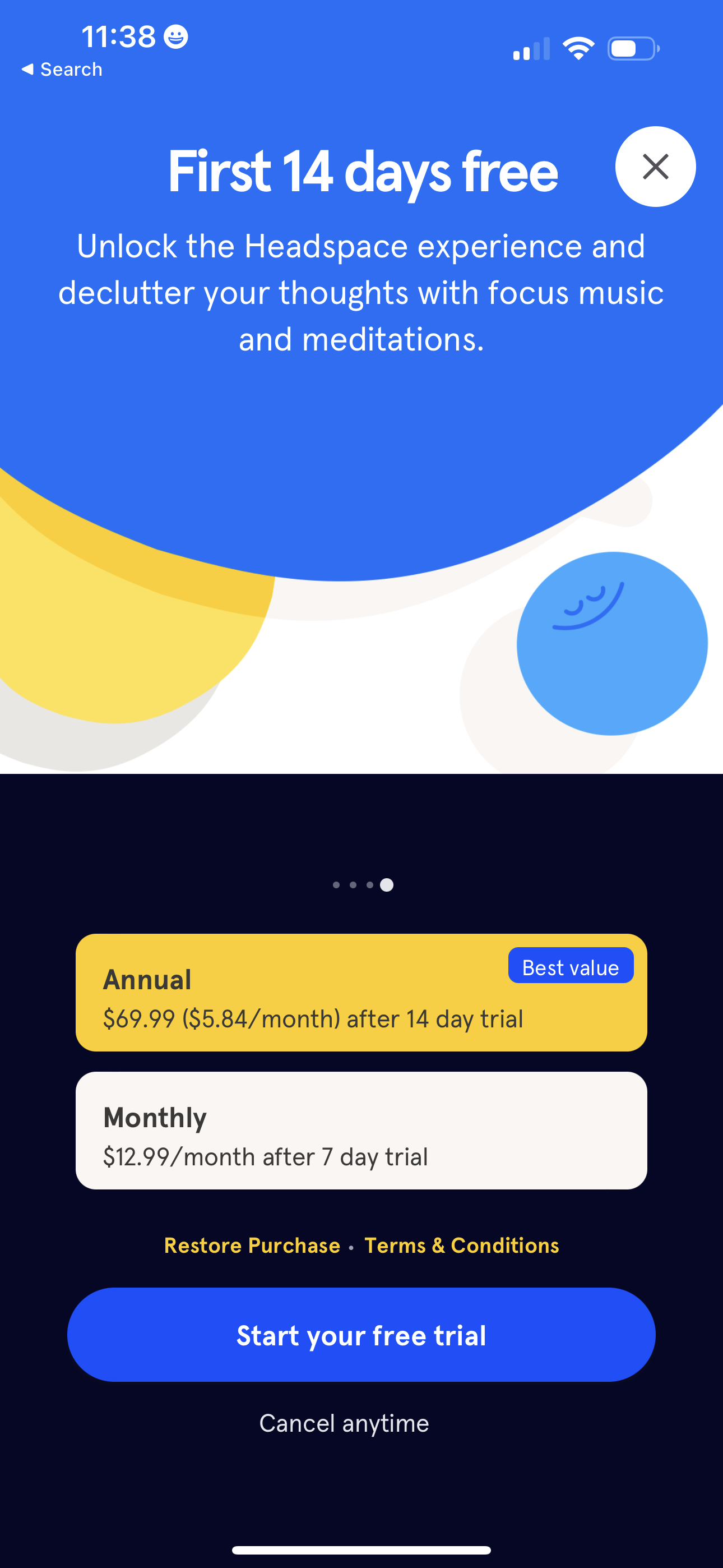 headspace app screenshot 118