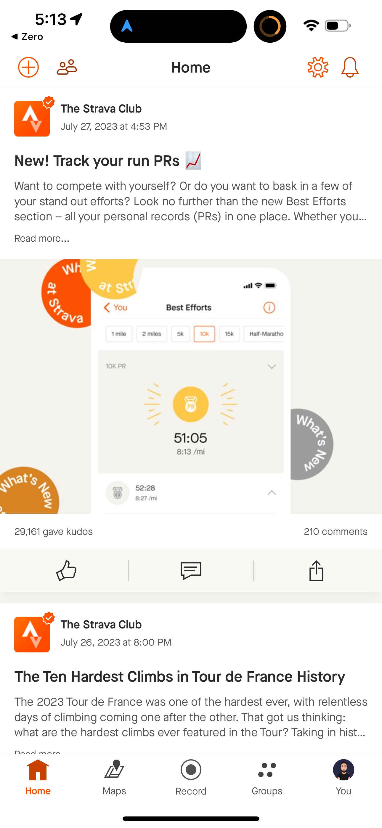strava app screenshot 130
