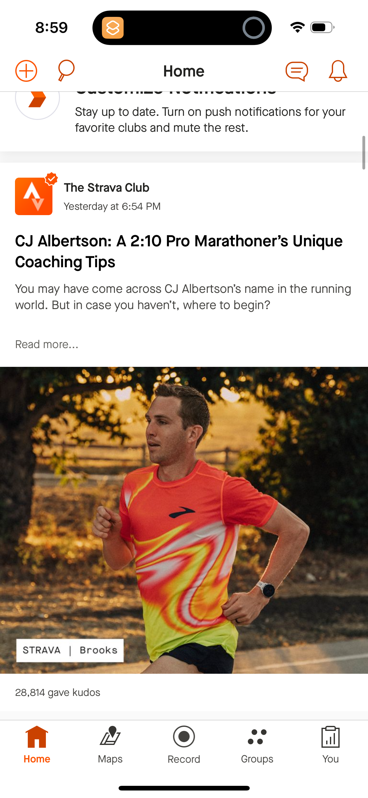 strava app screenshot 100